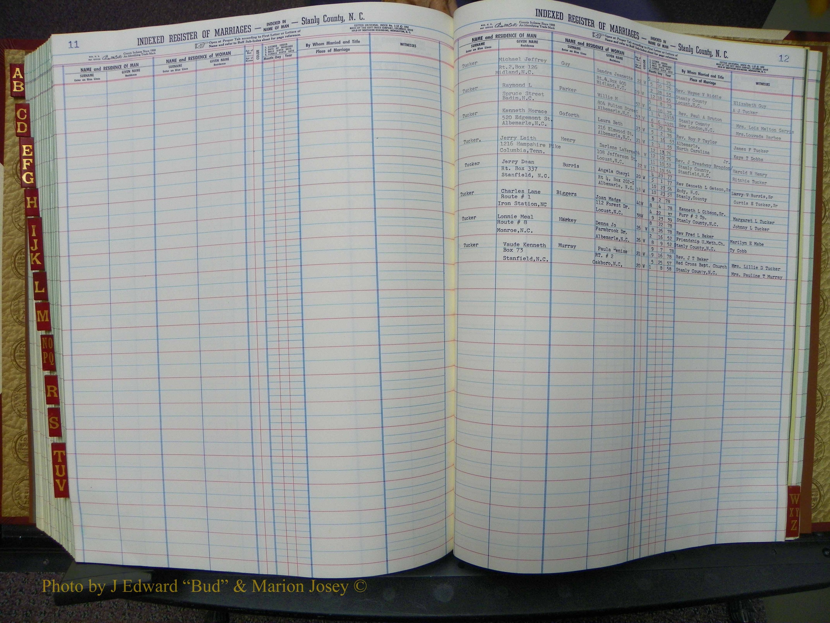 Stanley Co, NC Marriages, Male Index, A-Z, 1975-1978 (213).JPG