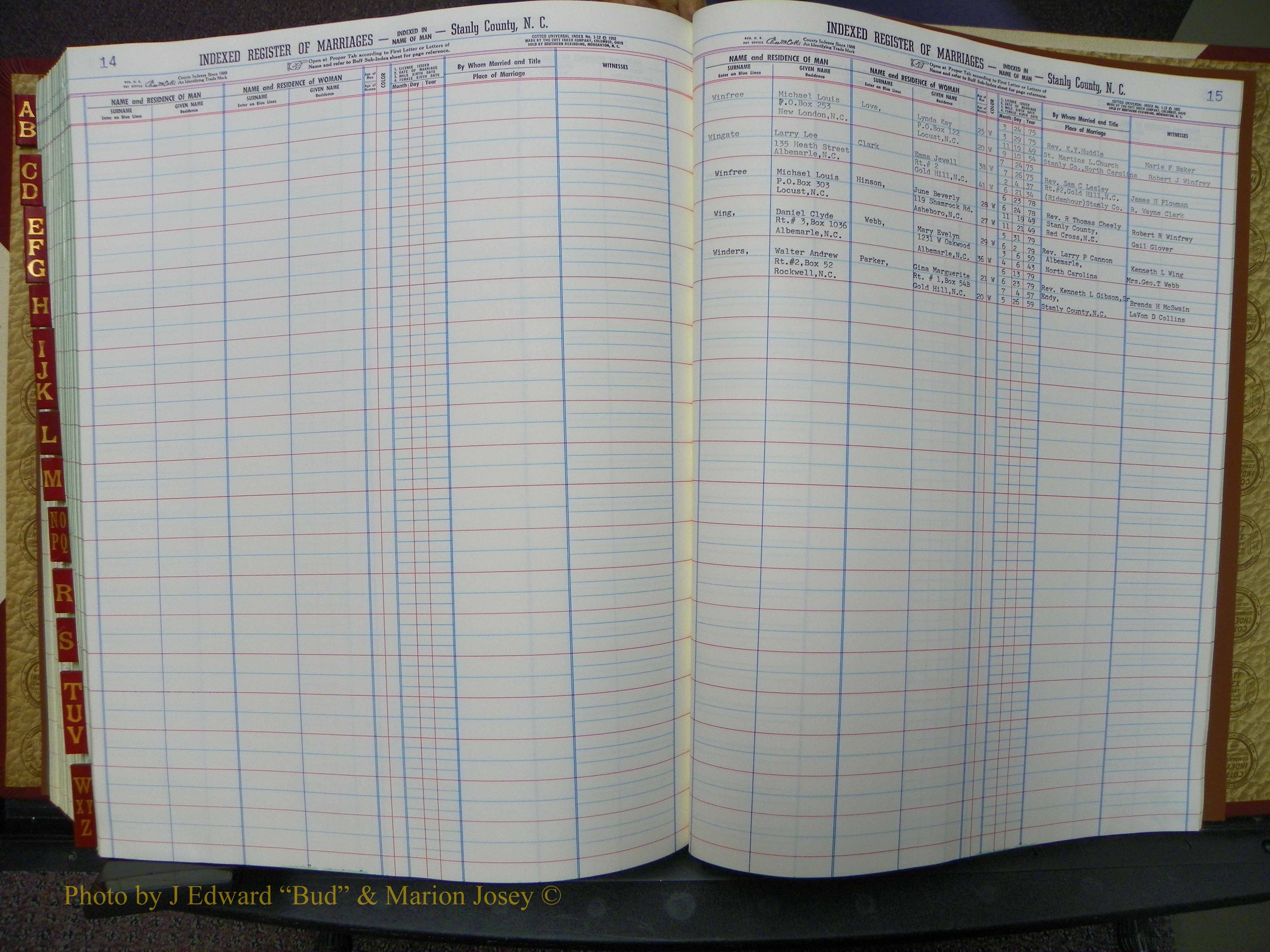 Stanley Co, NC Marriages, Male Index, A-Z, 1975-1978 (229).JPG