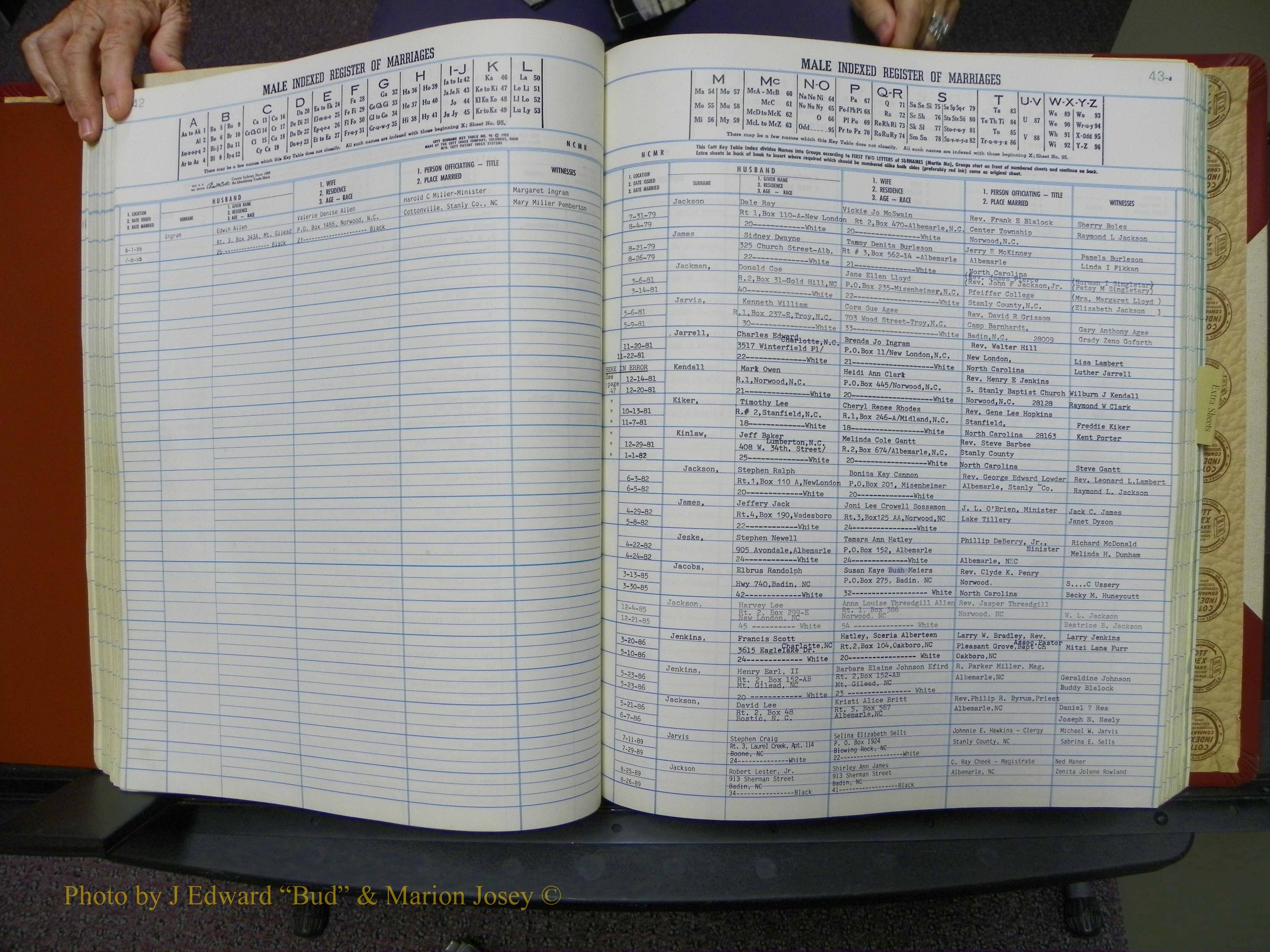 Stanley Co, NC Marriages, Male Index, A-Z, 1979-1994 (97).JPG