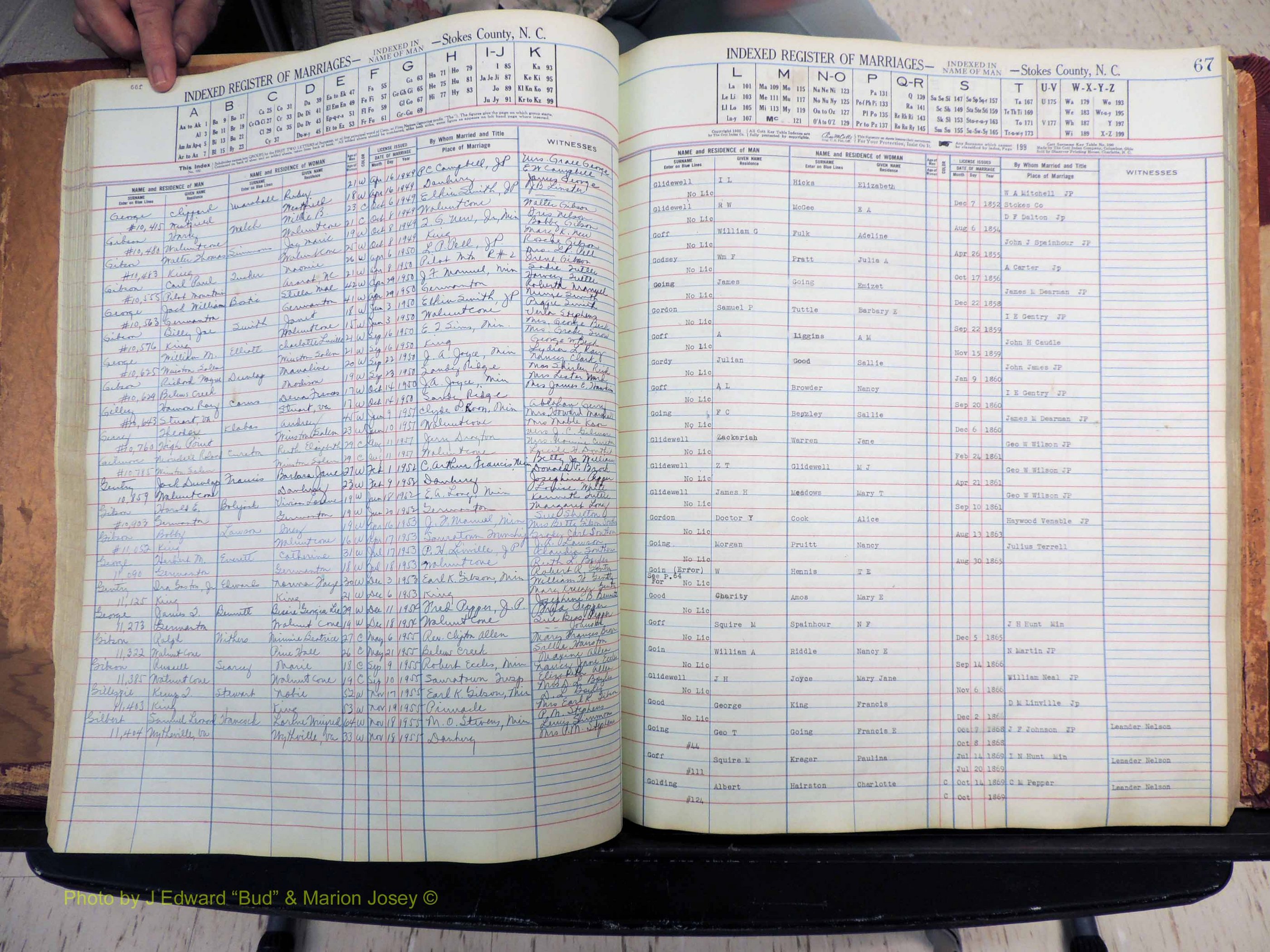 Stokes Co, NC, Marriages, Male Index, A-Z, 1851-1956 (197).JPG