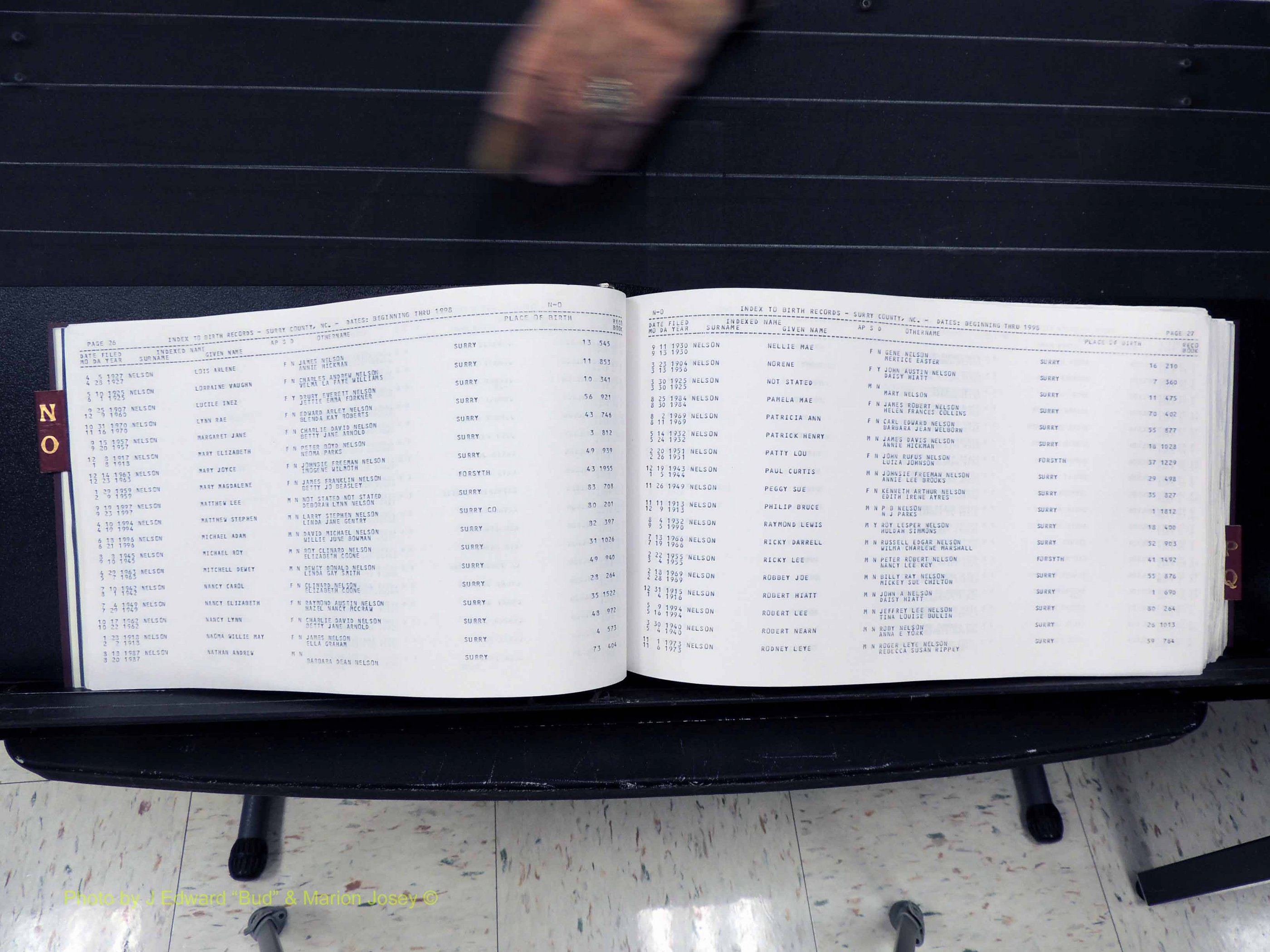 Surry Co, NC, Births, N-Q, 1913-1998 (115).JPG