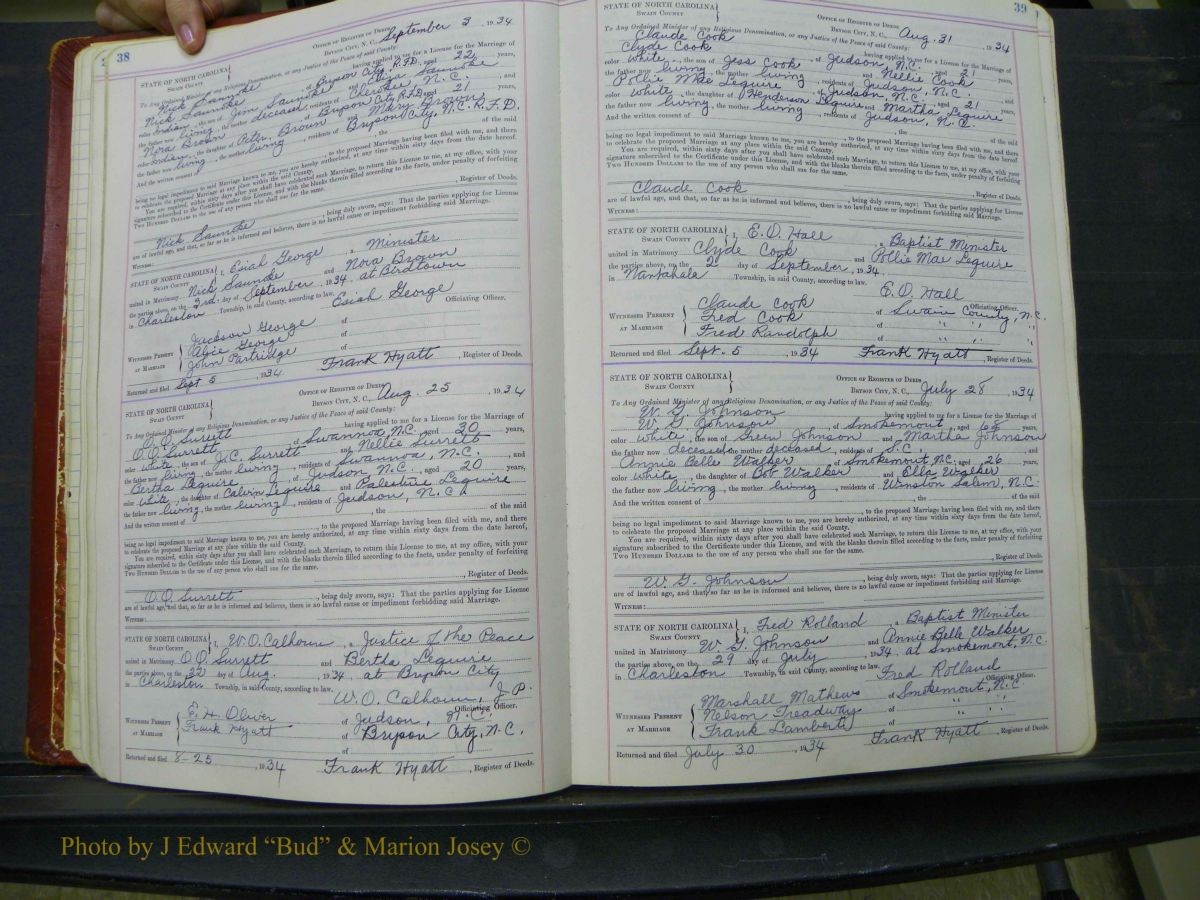 Swain Marriage Lic, 1934-1955 046.JPG