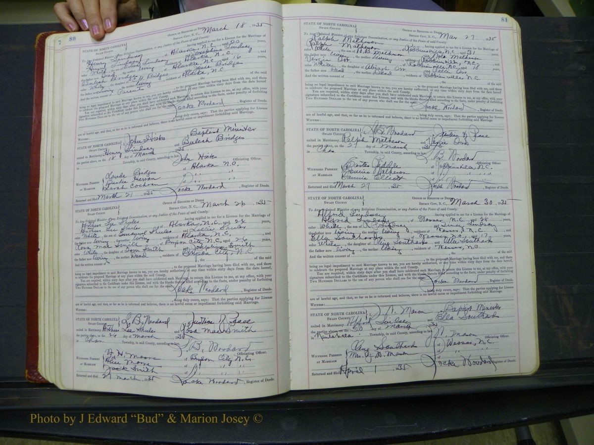 Swain Marriage Lic, 1934-1955 067.JPG