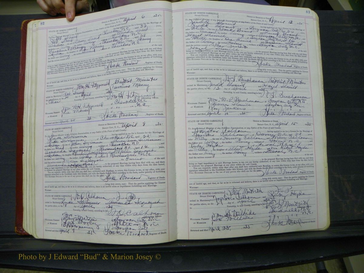 Swain Marriage Lic, 1934-1955 069.JPG