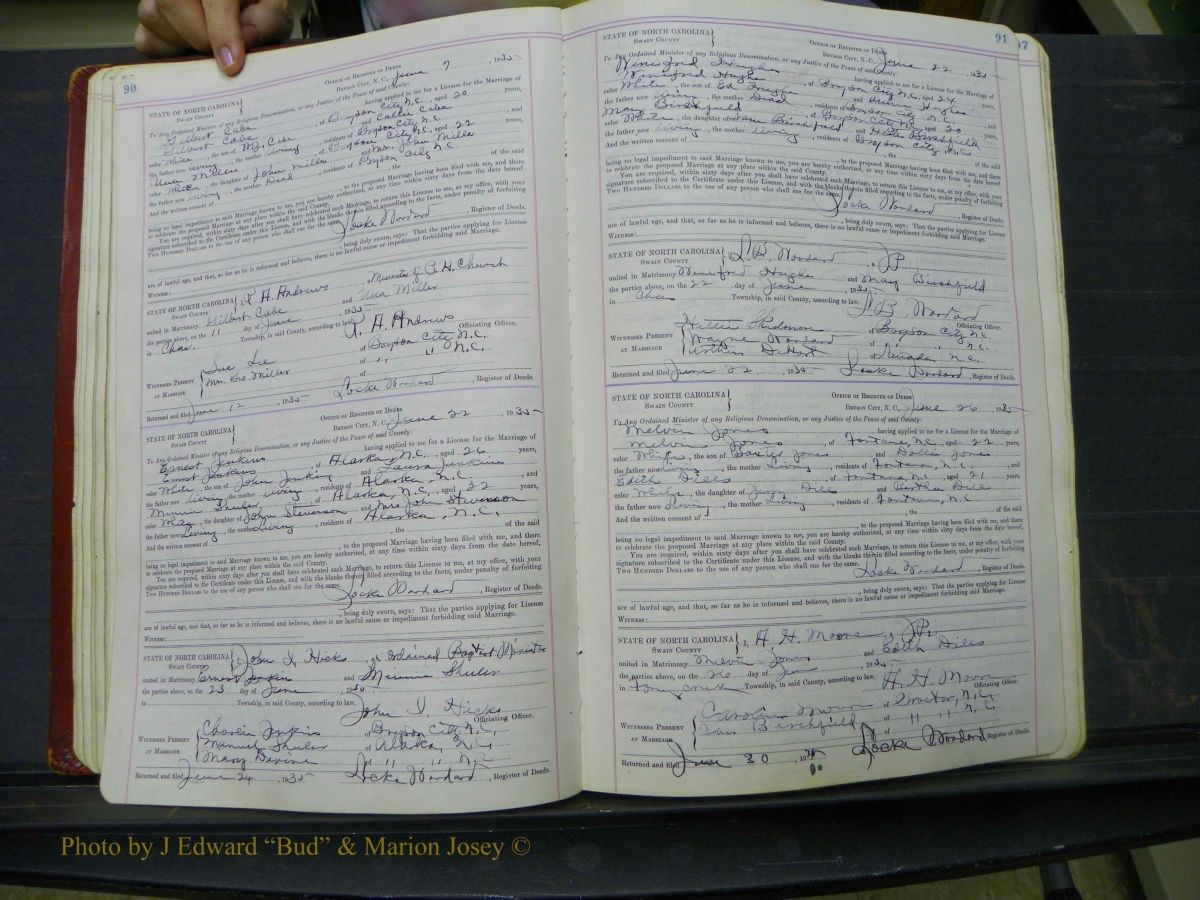 Swain Marriage Lic, 1934-1955 072.JPG