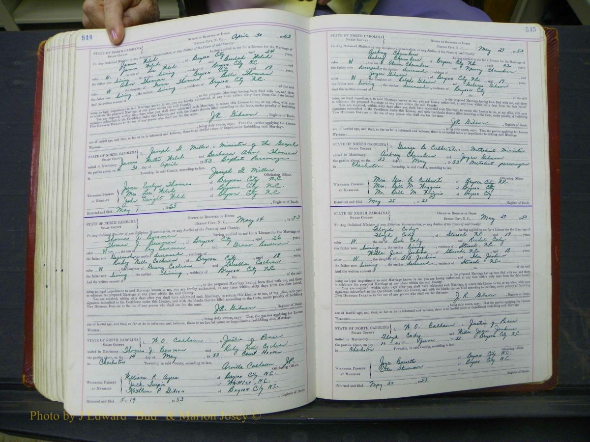 Swain Marriage Lic, 1934-1955 317.JPG