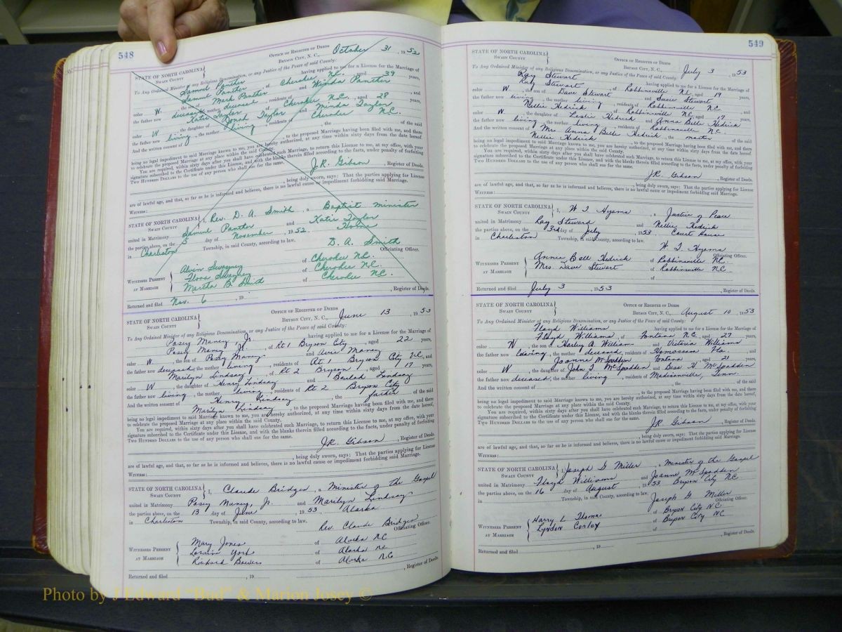 Swain Marriage Lic, 1934-1955 319.JPG
