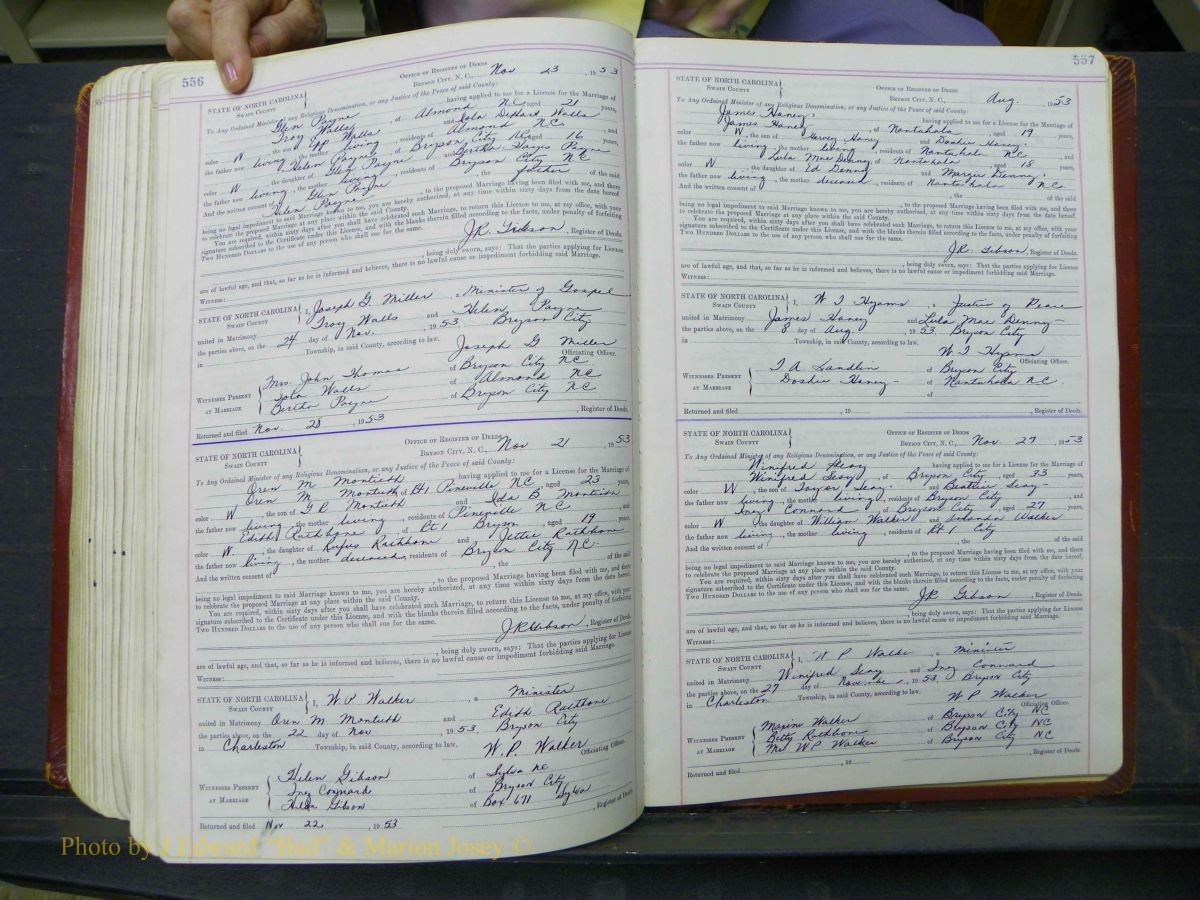Swain Marriage Lic, 1934-1955 322.JPG