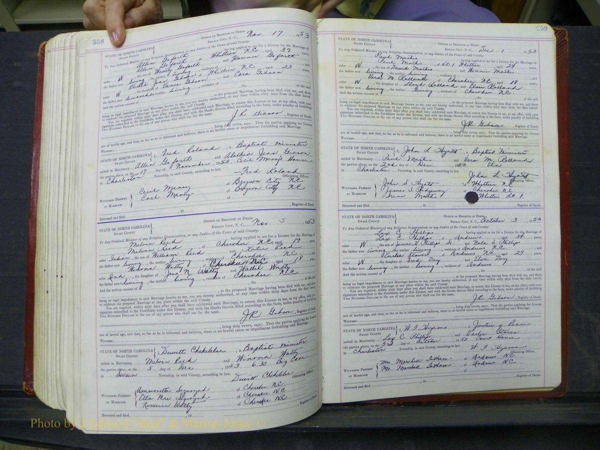Swain Marriage Lic, 1934-1955 324.JPG
