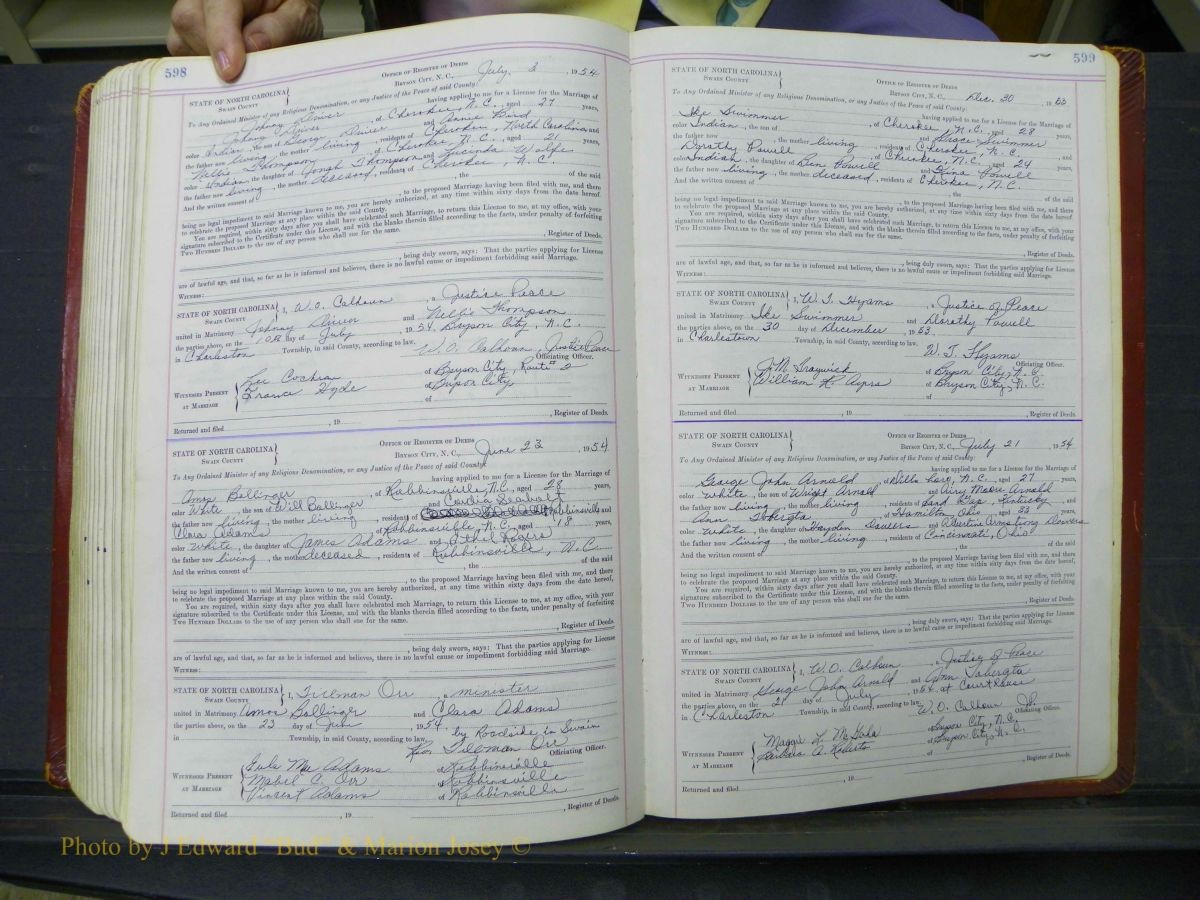 Swain Marriage Lic, 1934-1955 344.JPG