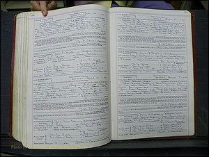 Swain Marriage Lic, 1934-1955 303.JPG