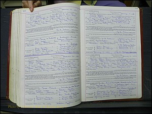 Swain Marriage Lic, 1934-1955 311.JPG