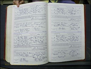 Swain Marriage Lic, 1934-1955 320.JPG