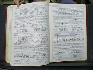 Swain Marriage Lic, 1934-1955 321.JPG