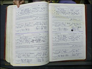 Swain Marriage Lic, 1934-1955 324.JPG