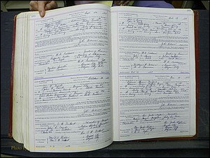 Swain Marriage Lic, 1934-1955 327.JPG