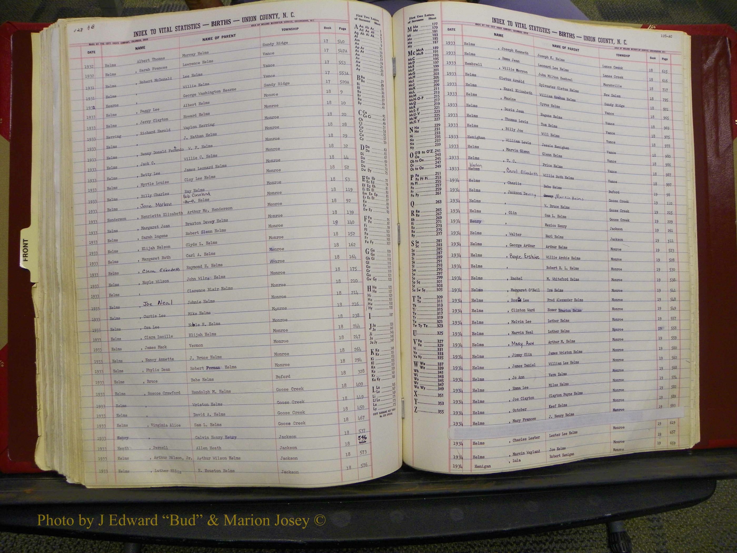 Union Co, NC Births, A-K, 1913-1937 (175).JPG