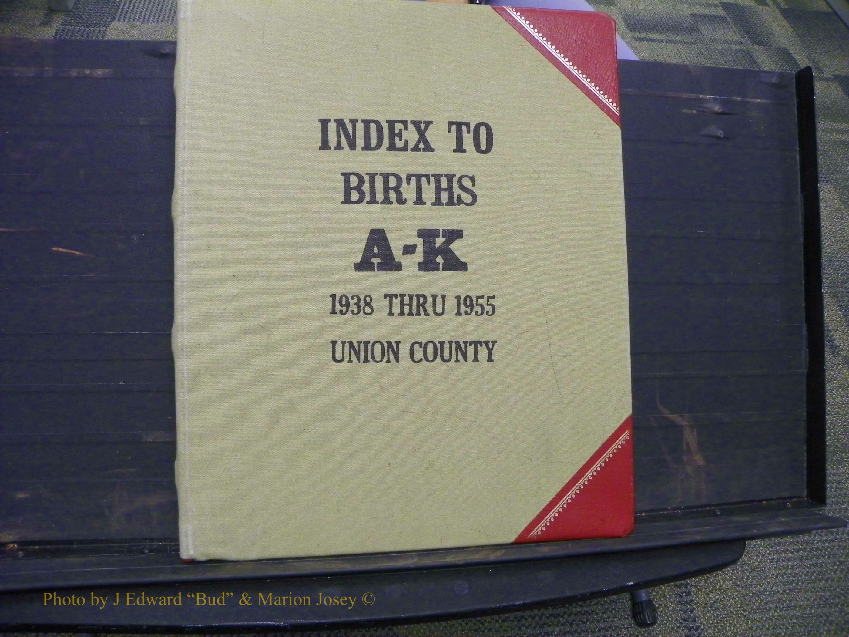 Union Co, NC Births, A-K, 1938-1955 (1).JPG