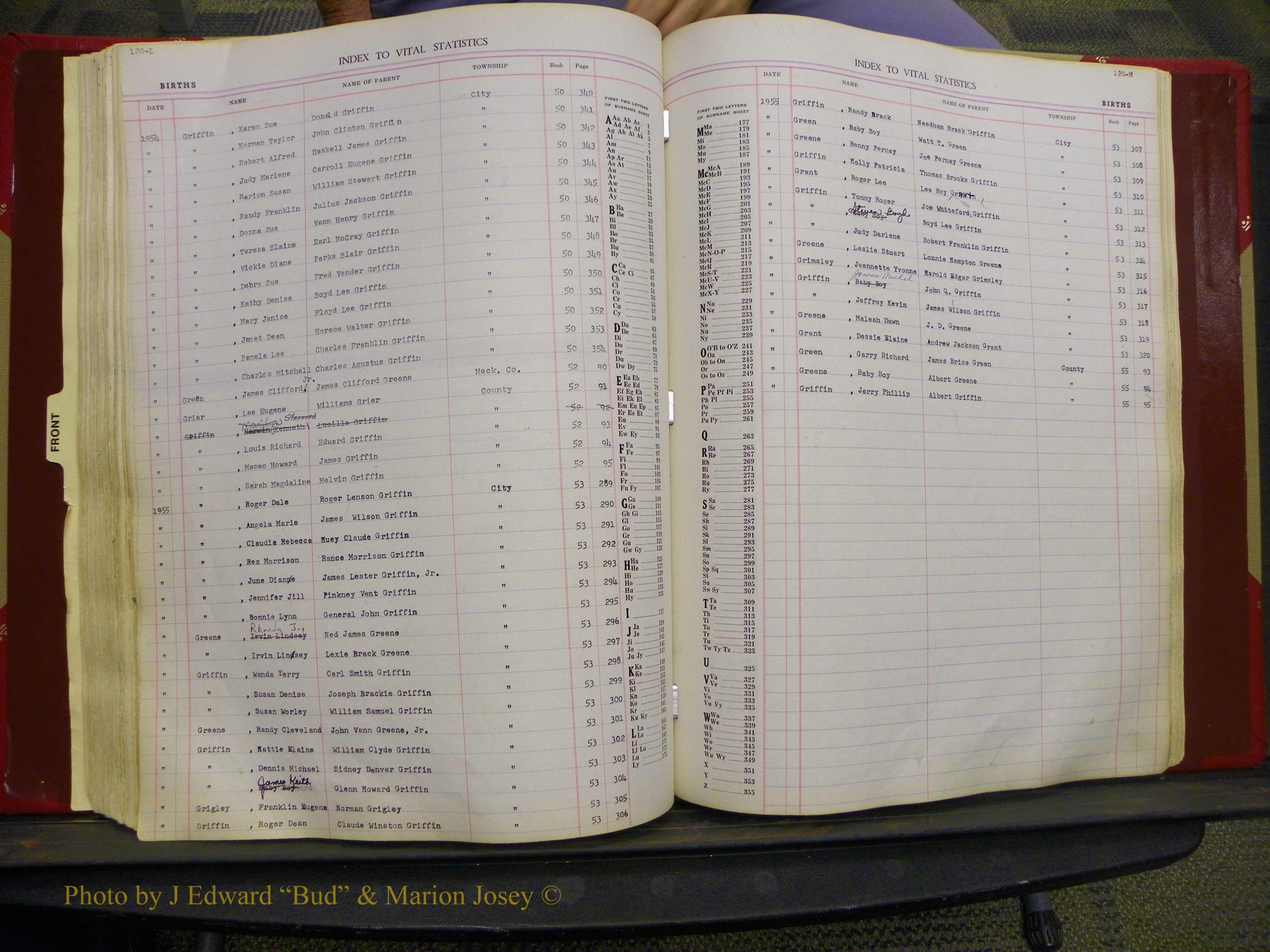 Union Co, NC Births, A-K, 1938-1955 (125).JPG