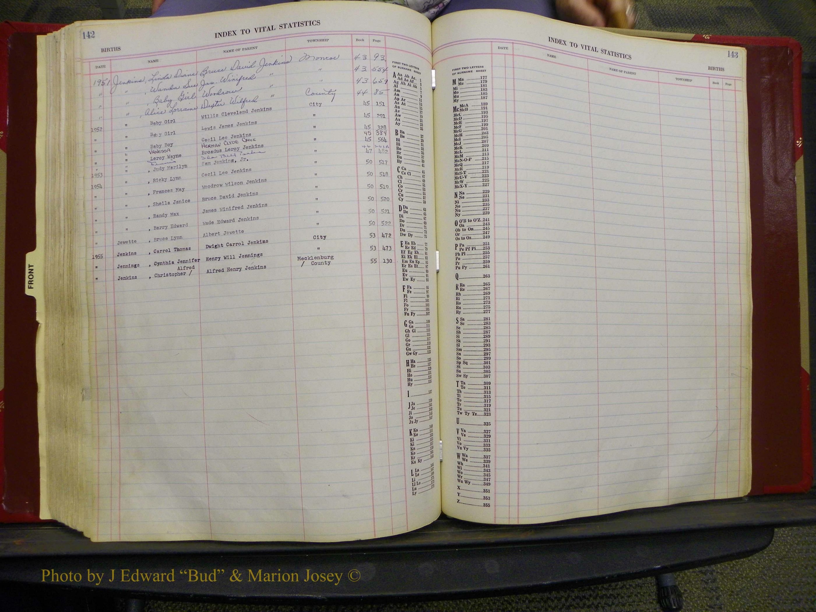 Union Co, NC Births, A-K, 1938-1955 (170).JPG