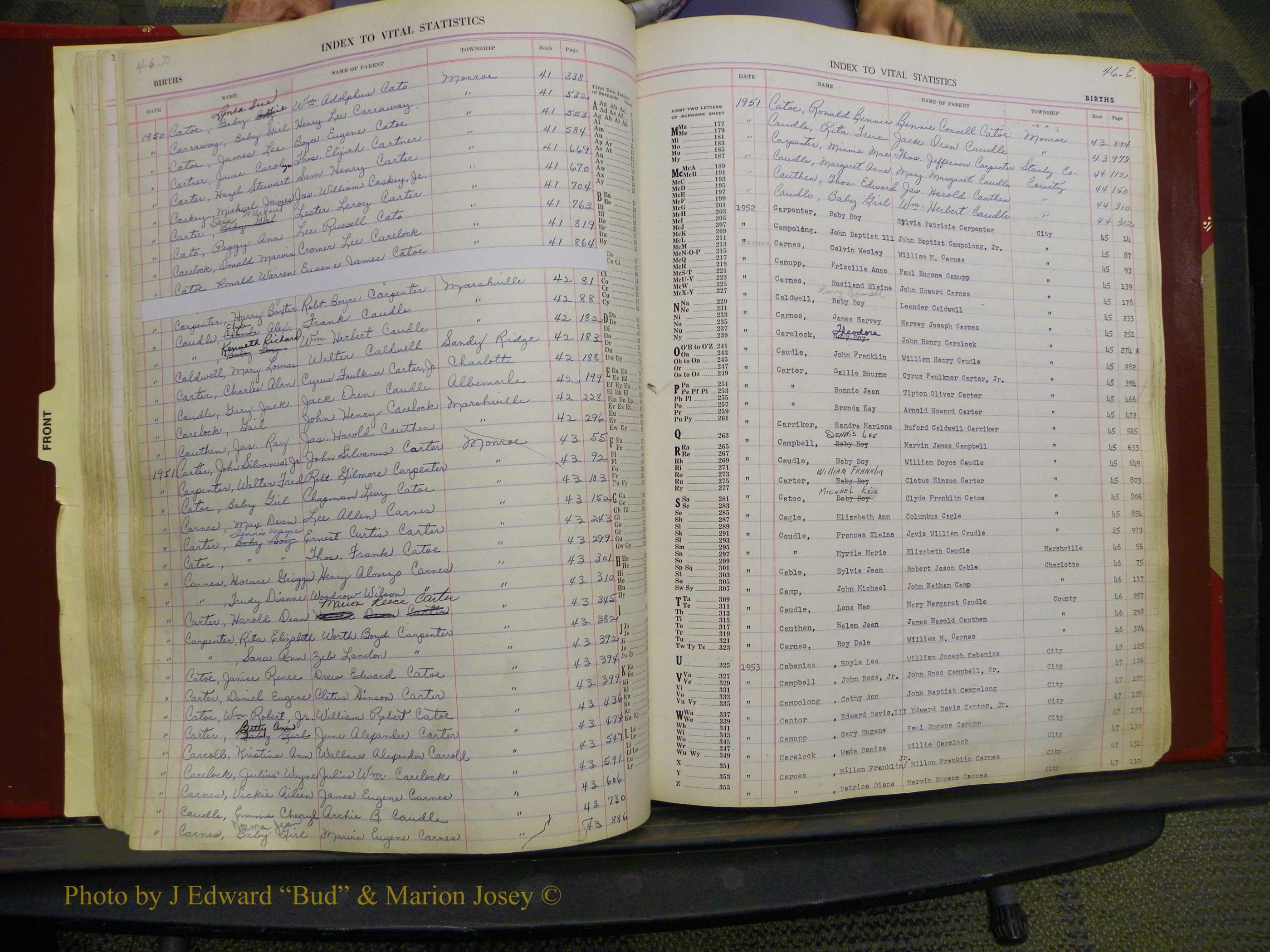 Union Co, NC Births, A-K, 1938-1955 (54).JPG