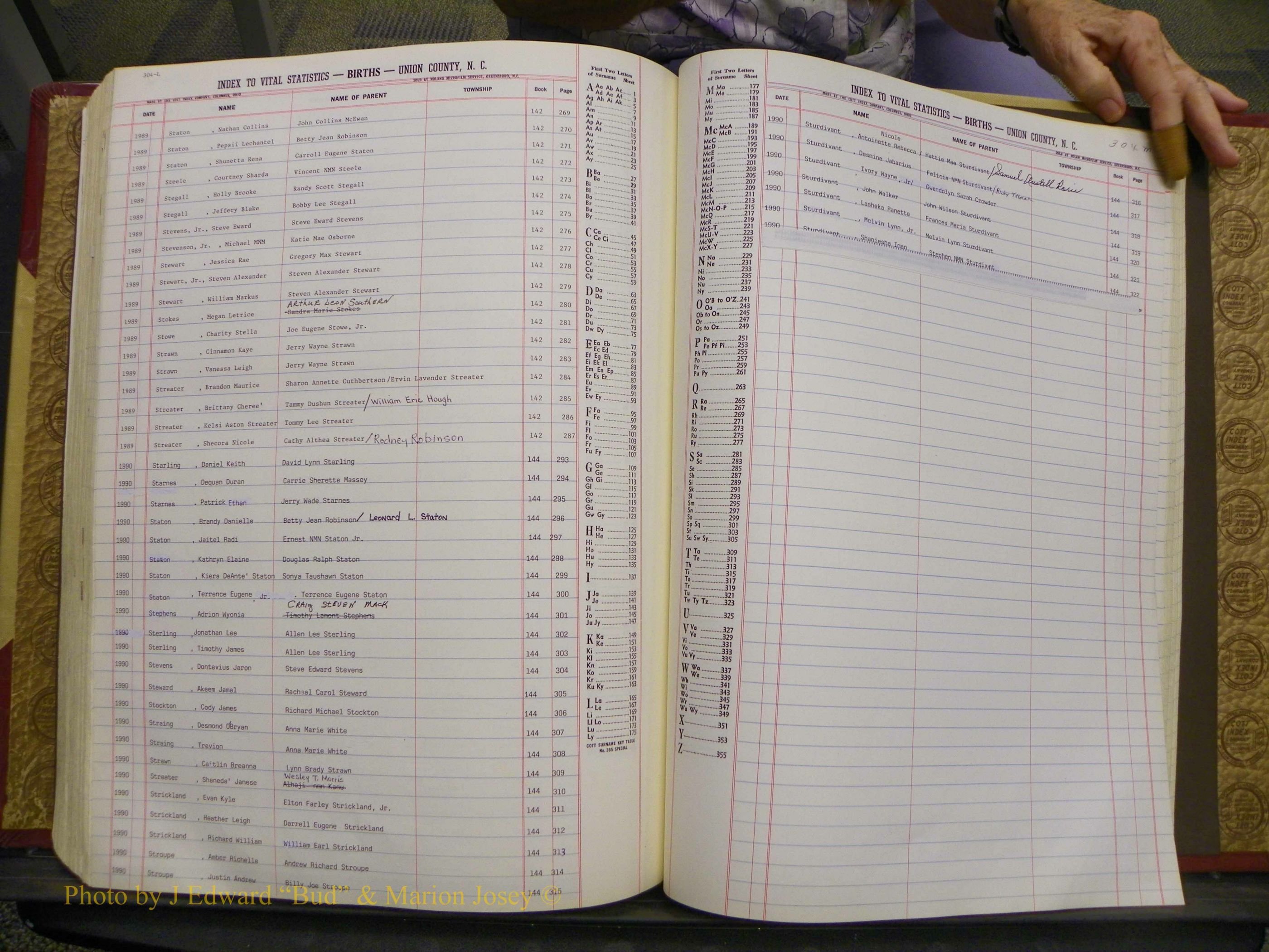 Union Co, NC Births, A-S, 1972-1990 (259).JPG
