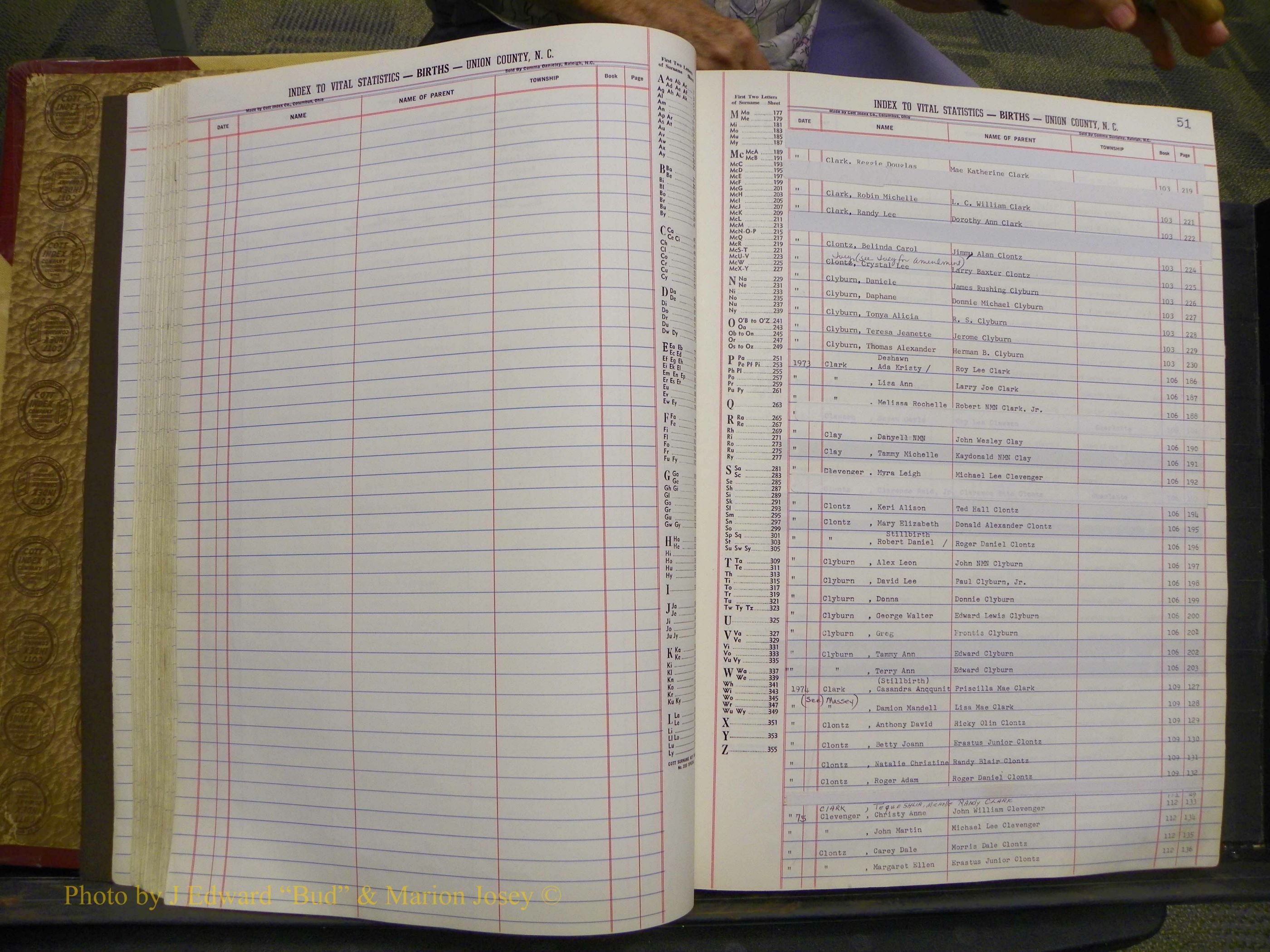 Union Co, NC Births, A-S, 1972-1990 (46).JPG