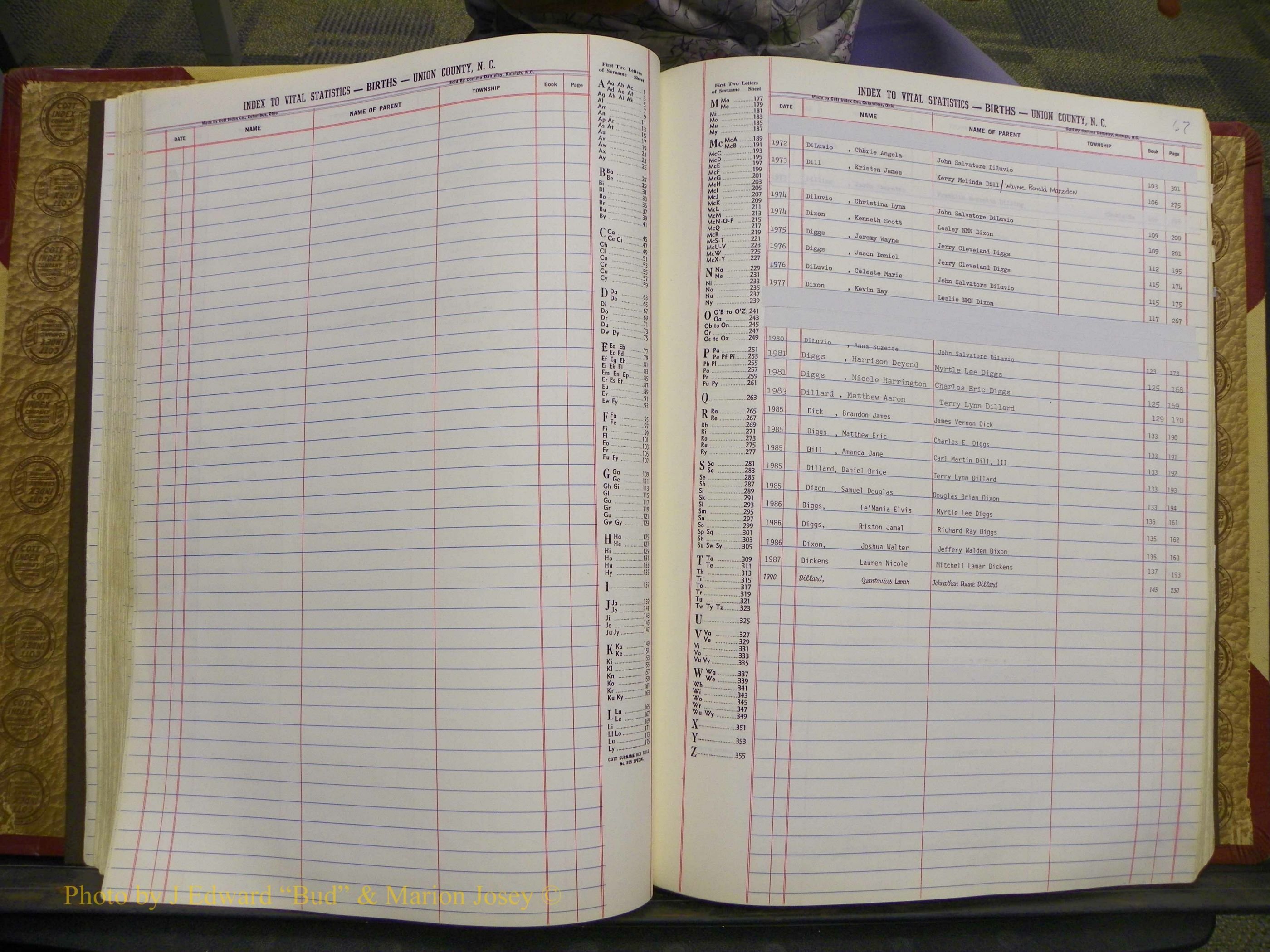Union Co, NC Births, A-S, 1972-1990 (64).JPG