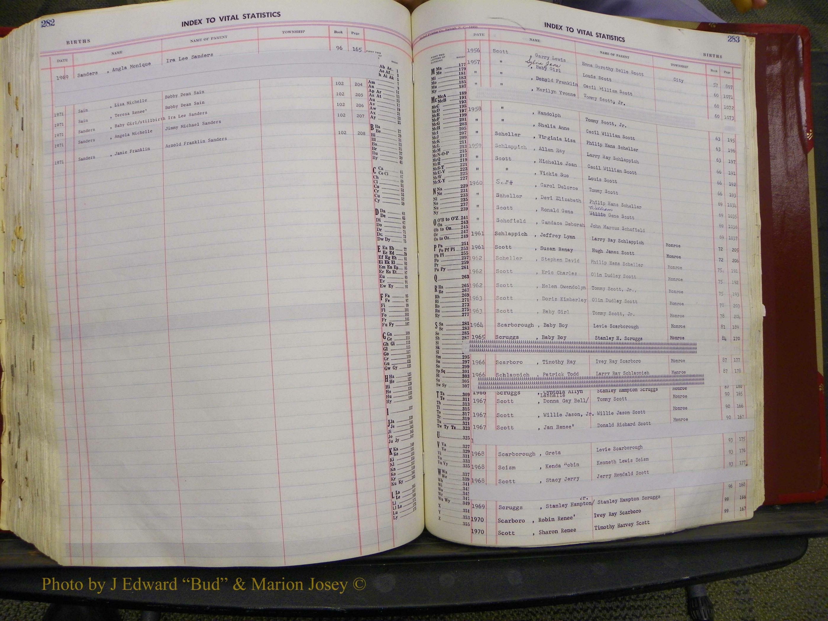 Union Co, NC Births, A-Z, 1956-1971 (294).JPG