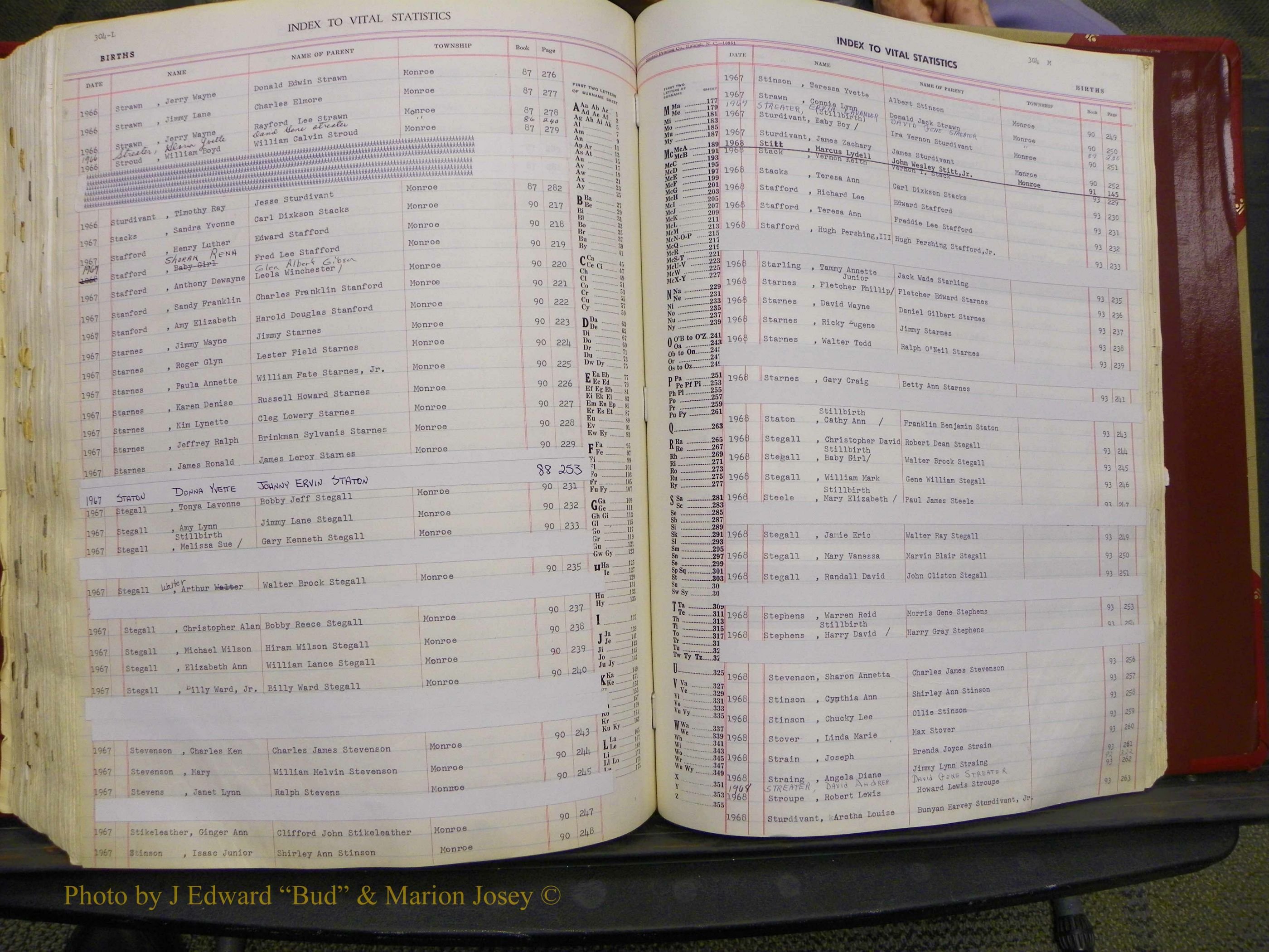 Union Co, NC Births, A-Z, 1956-1971 (318).JPG