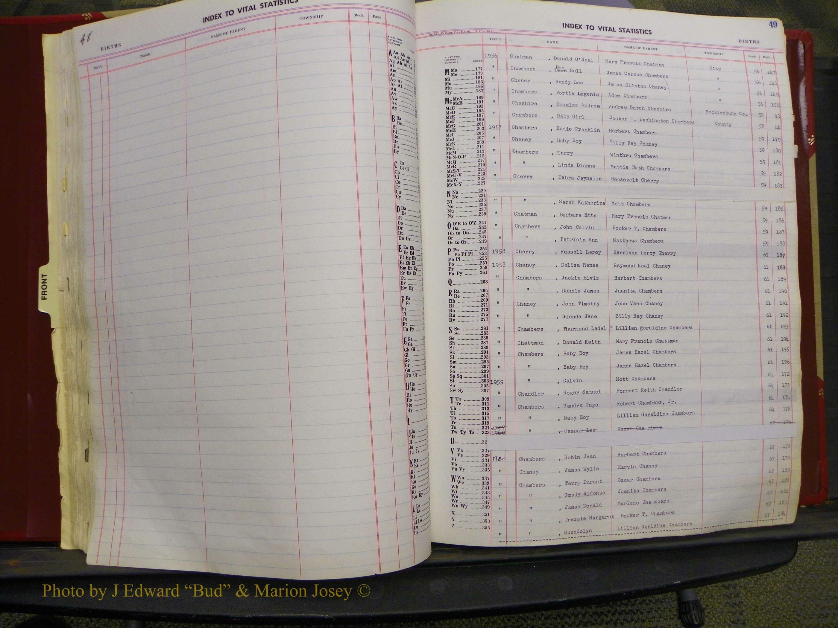 Union Co, NC Births, A-Z, 1956-1971 (55).JPG