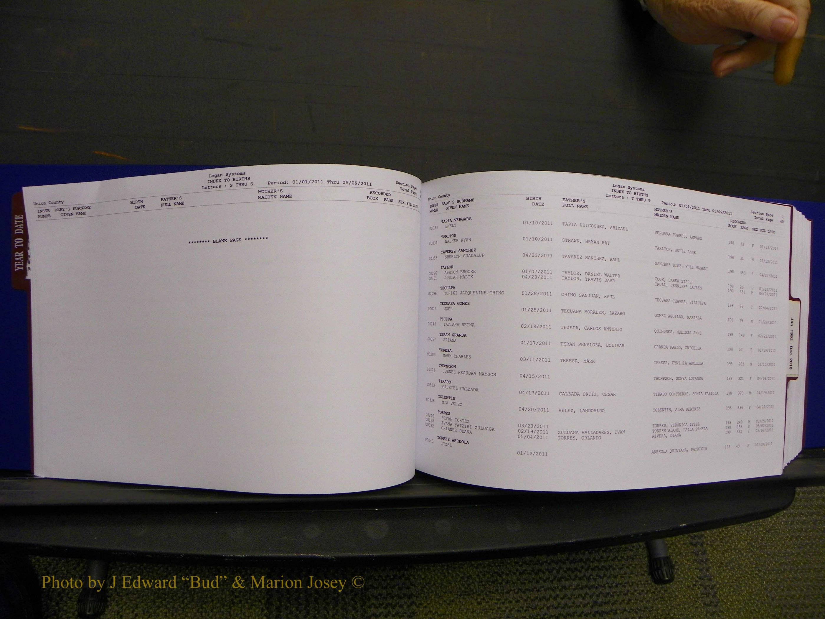 Union Co, NC Births, A-Z, 1993-2010 (26).JPG
