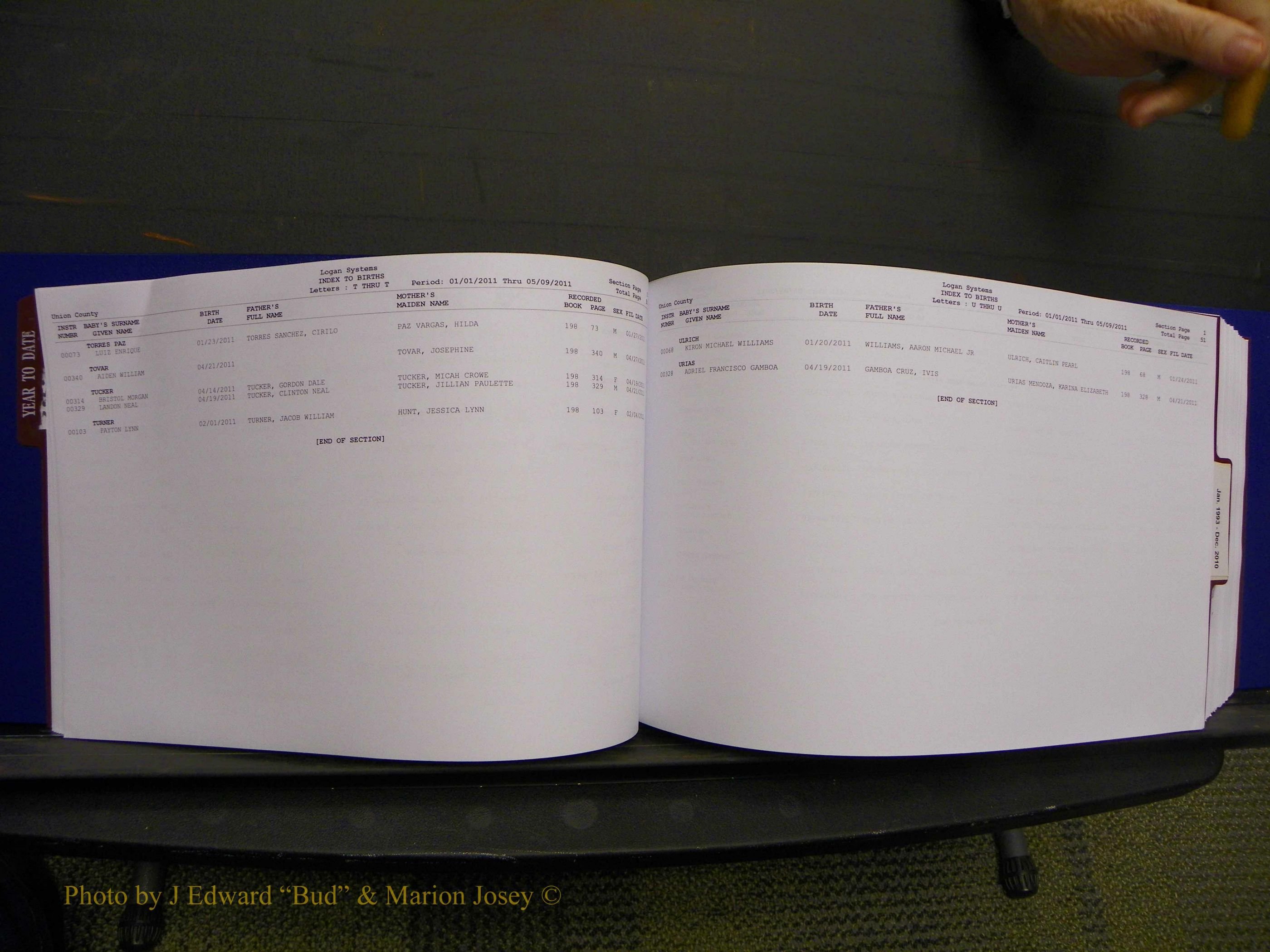 Union Co, NC Births, A-Z, 1993-2010 (27).JPG