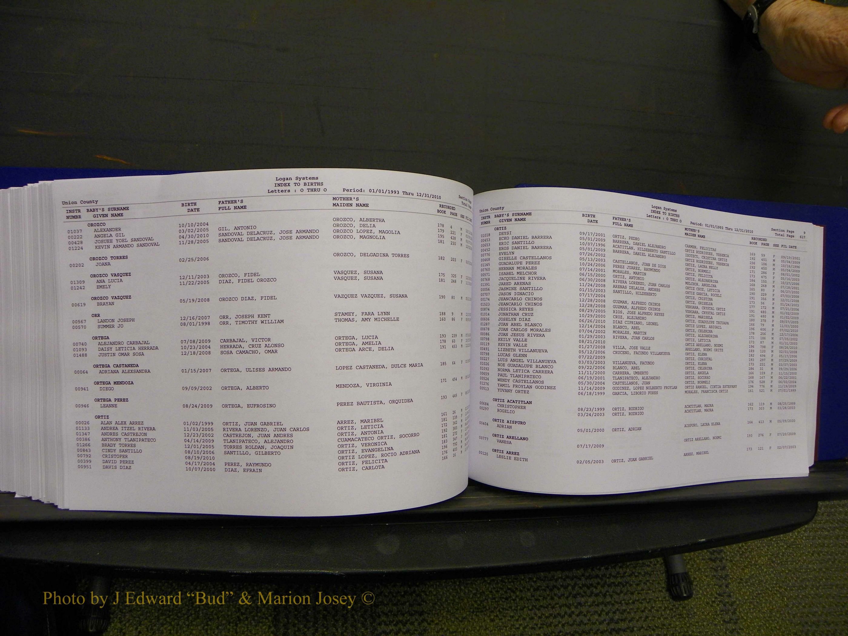 Union Co, NC Births, A-Z, 1993-2010 (341).JPG