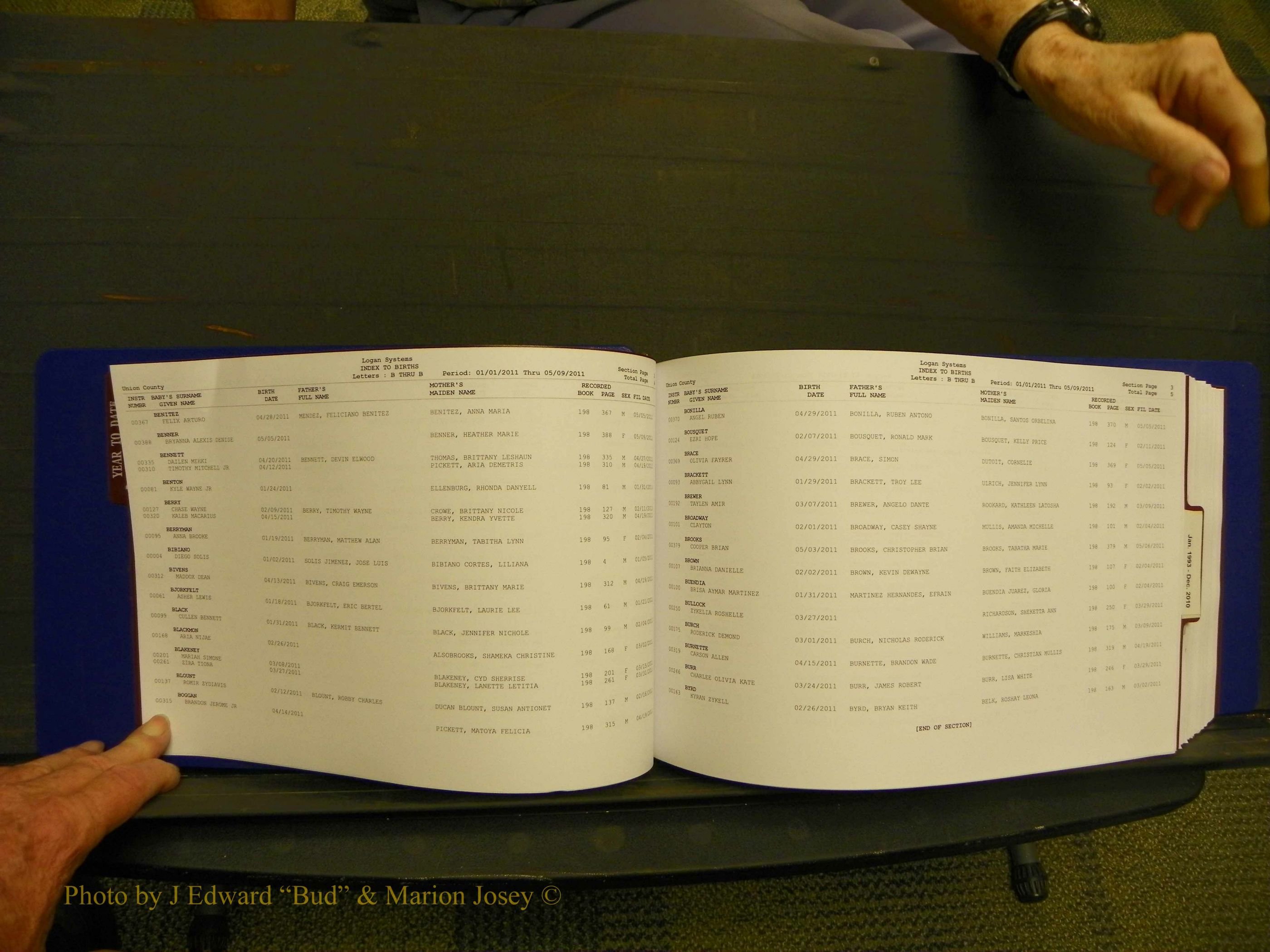 Union Co, NC Births, A-Z, 1993-2010 (4).JPG