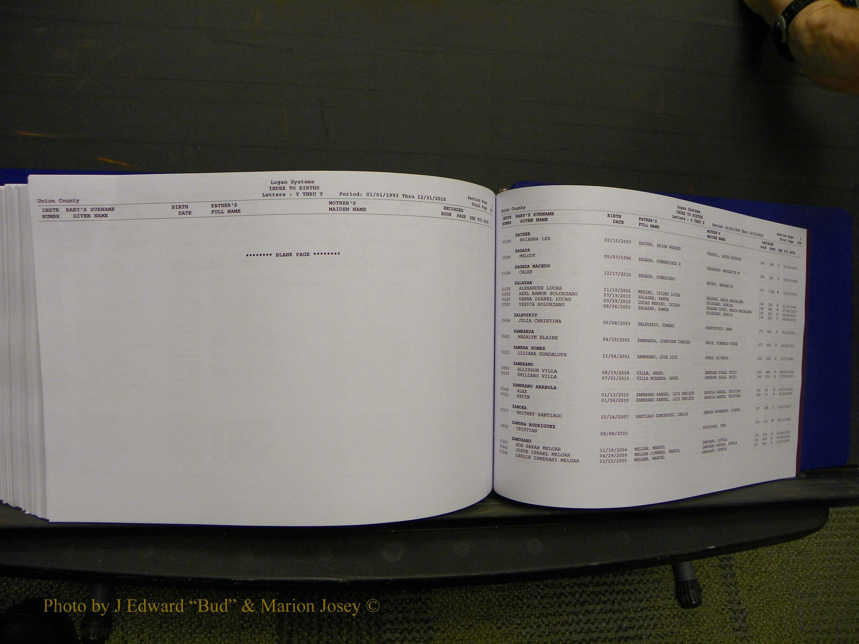 Union Co, NC Births, A-Z, 1993-2010 (487).JPG