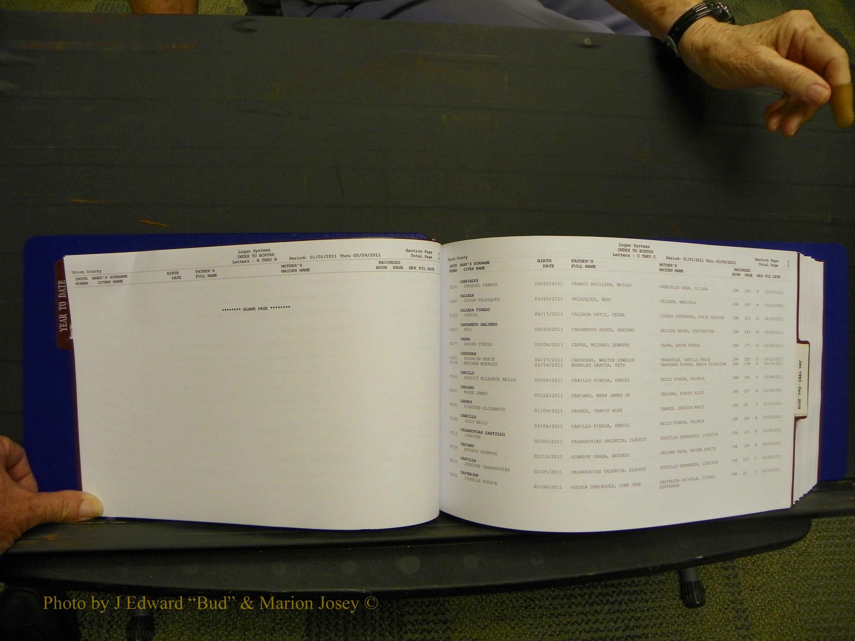 Union Co, NC Births, A-Z, 1993-2010 (6).JPG