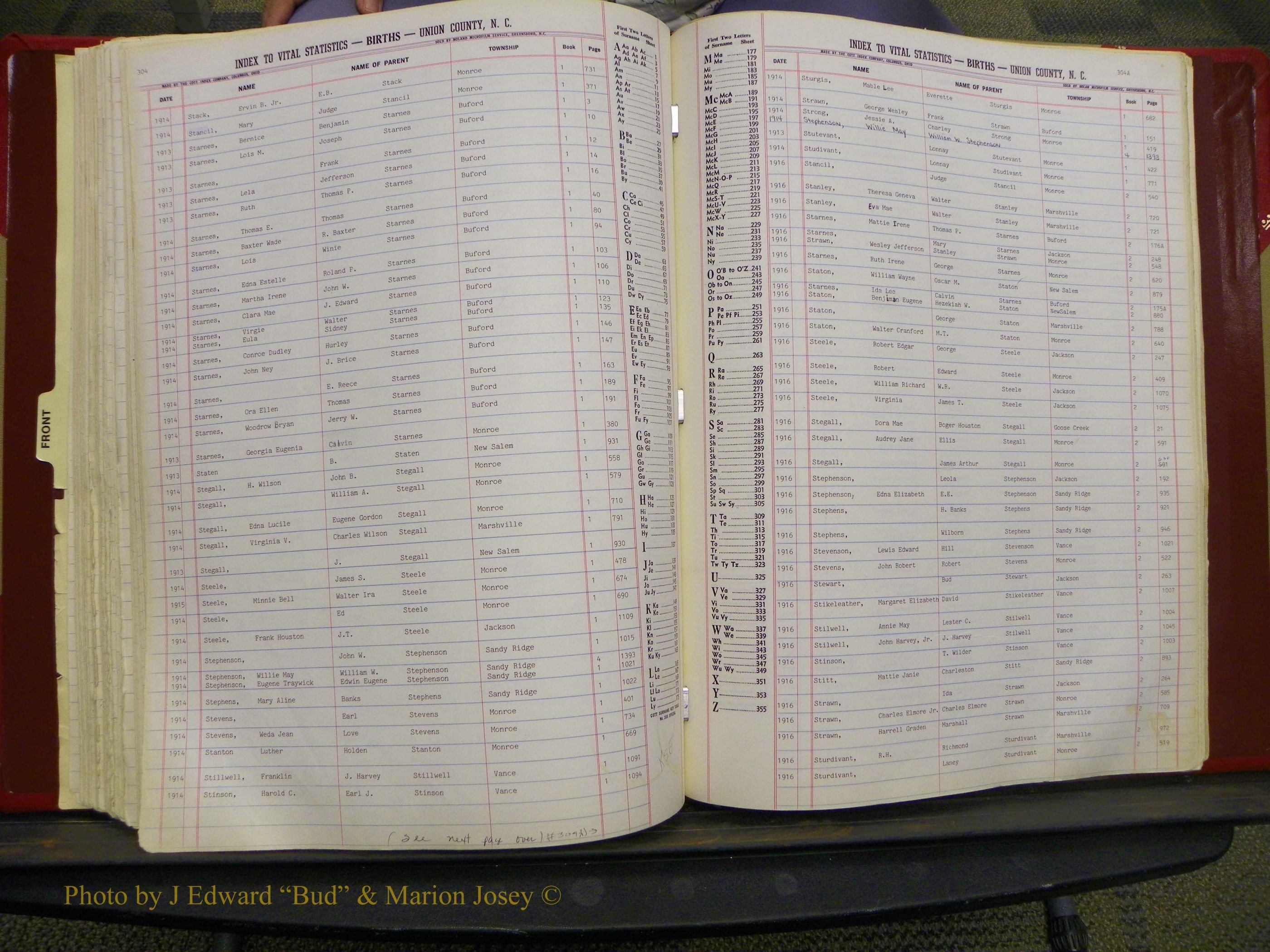 Union Co, NC Births, L-Z, 1913-1937 (153).JPG