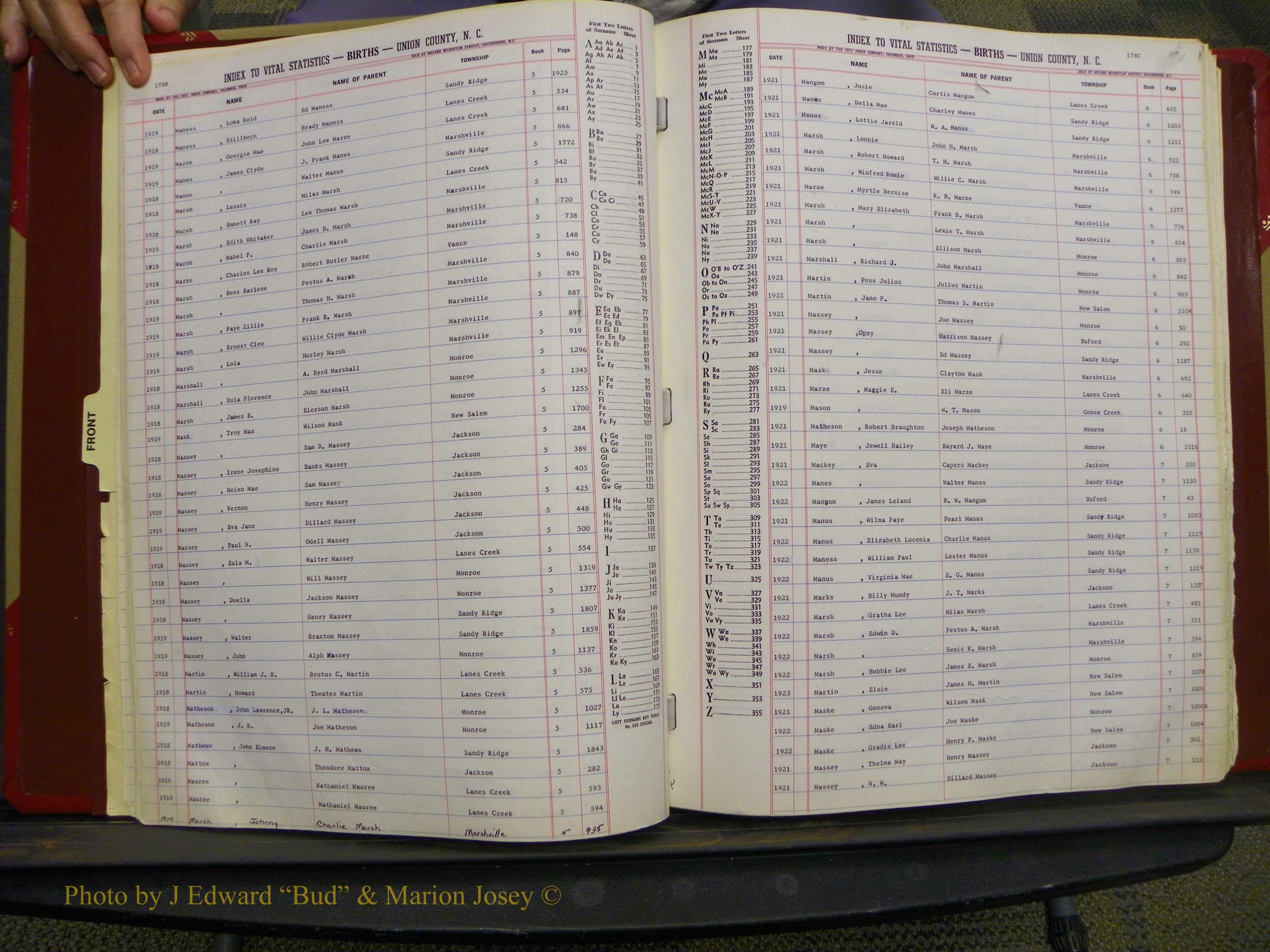 Union Co, NC Births, L-Z, 1913-1937 (19).JPG