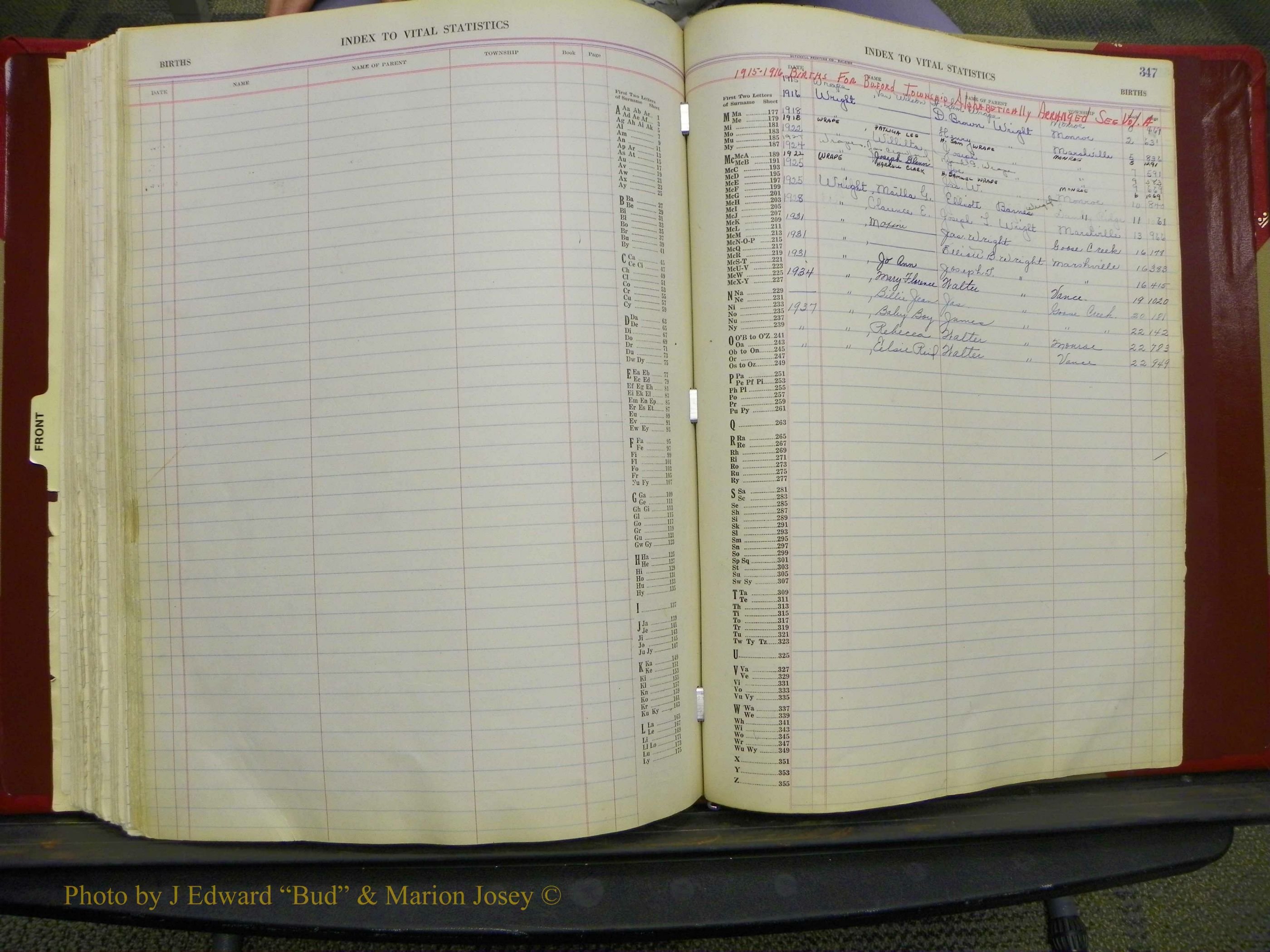 Union Co, NC Births, L-Z, 1913-1937 (208).JPG