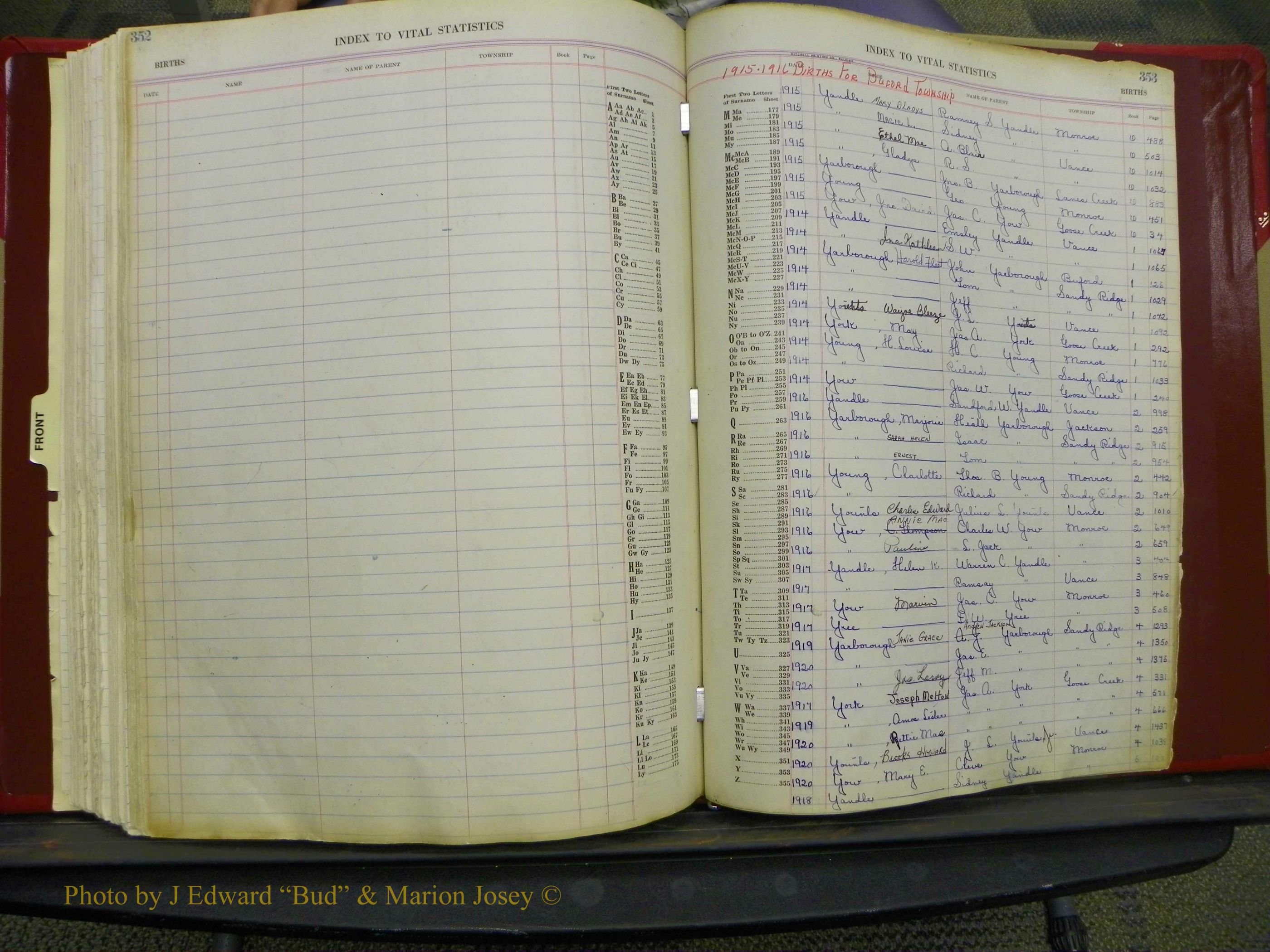 Union Co, NC Births, L-Z, 1913-1937 (210).JPG