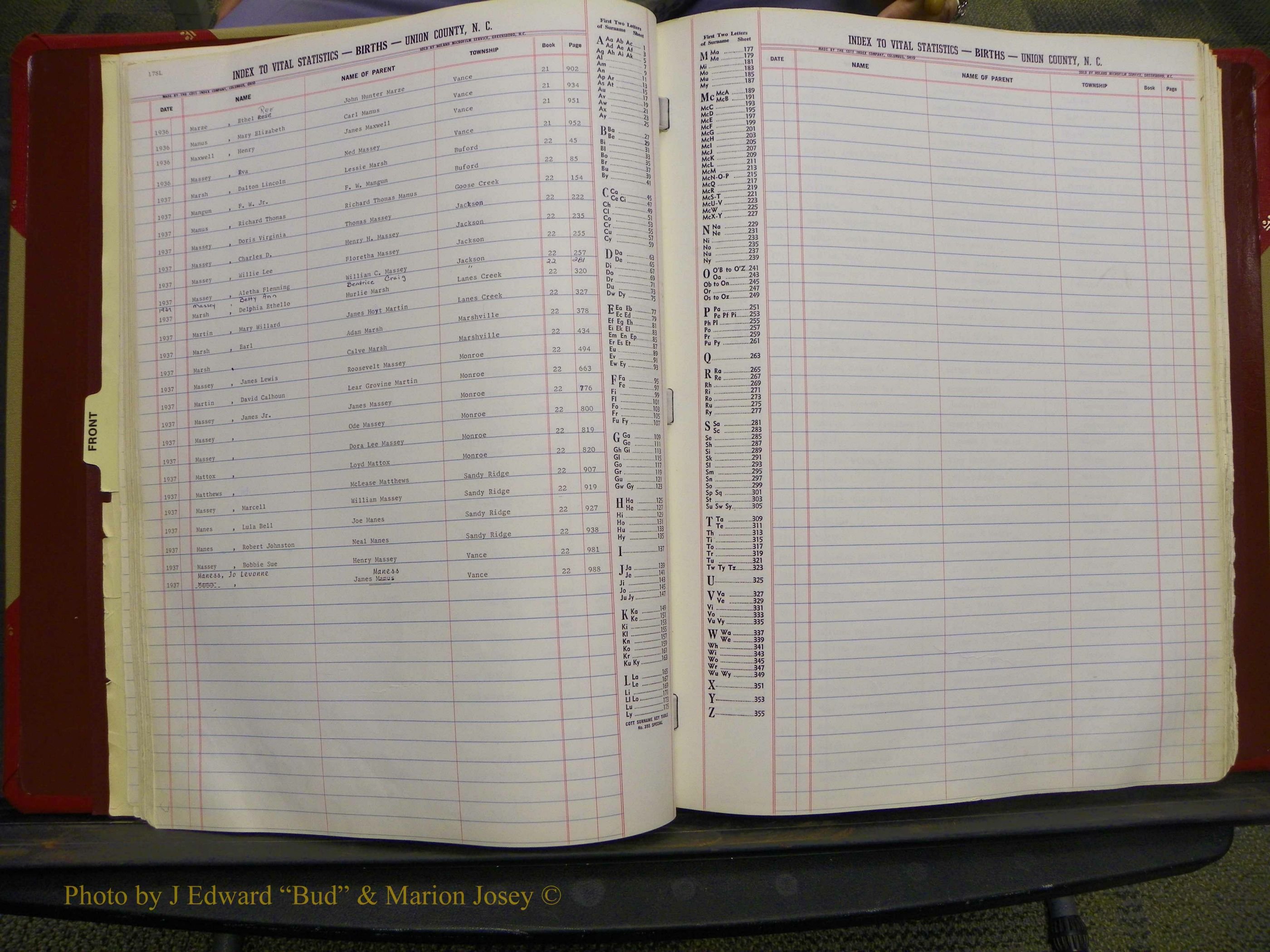 Union Co, NC Births, L-Z, 1913-1937 (24).JPG