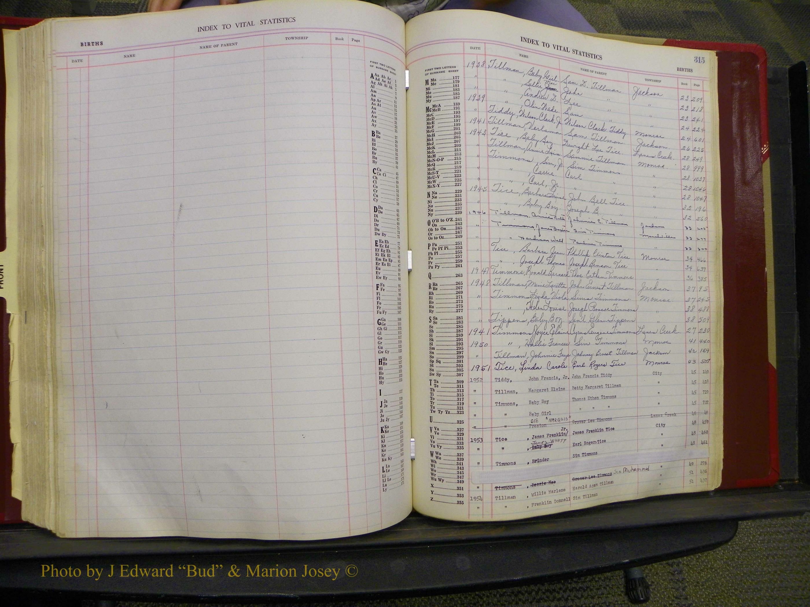 Union Co, NC Births, L-Z, 1938-1955 (154).JPG