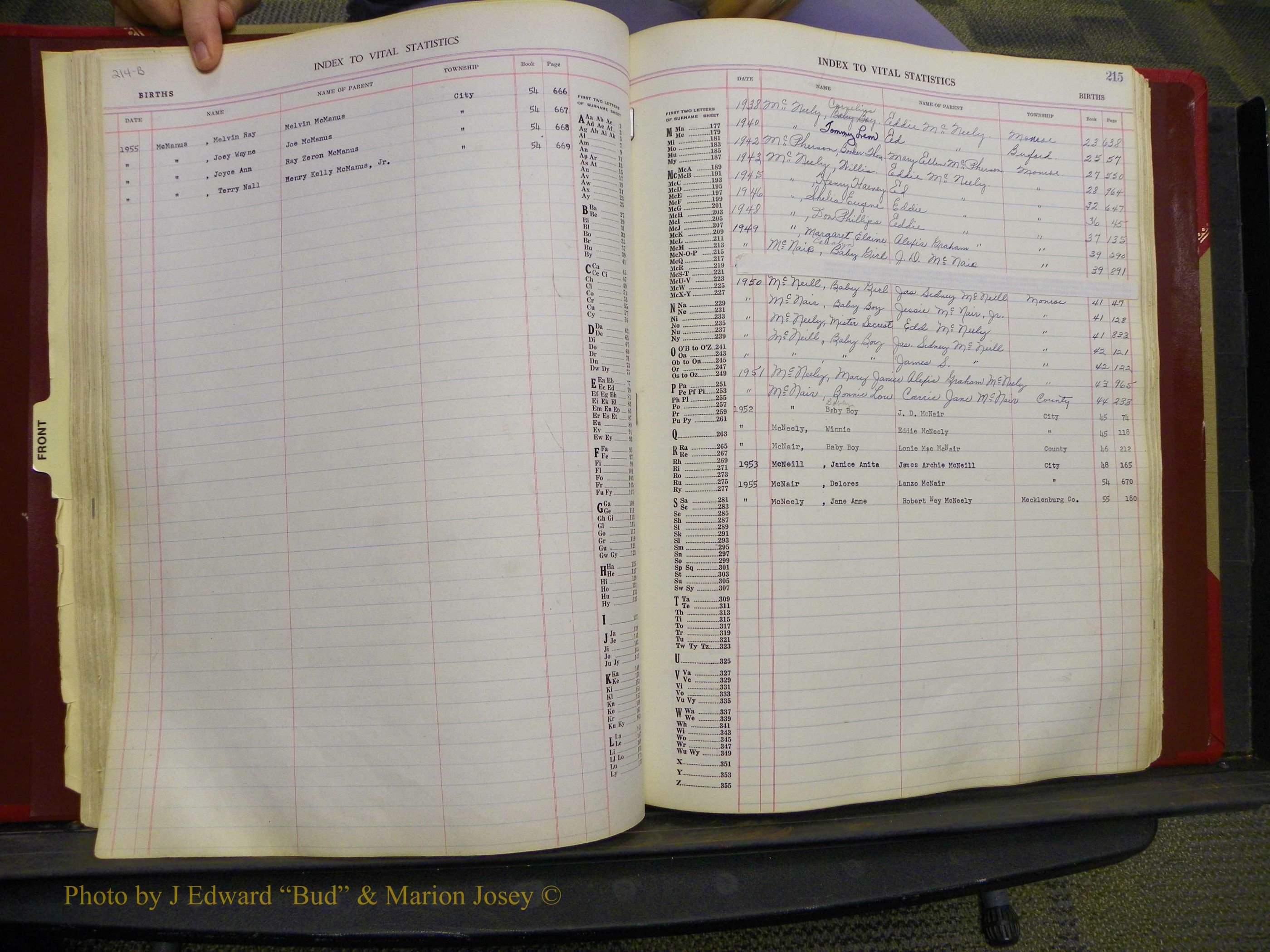 Union Co, NC Births, L-Z, 1938-1955 (57).JPG