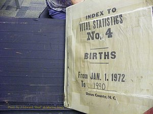 Union Co, NC Births, T-Z, 1972-1990 (1).JPG