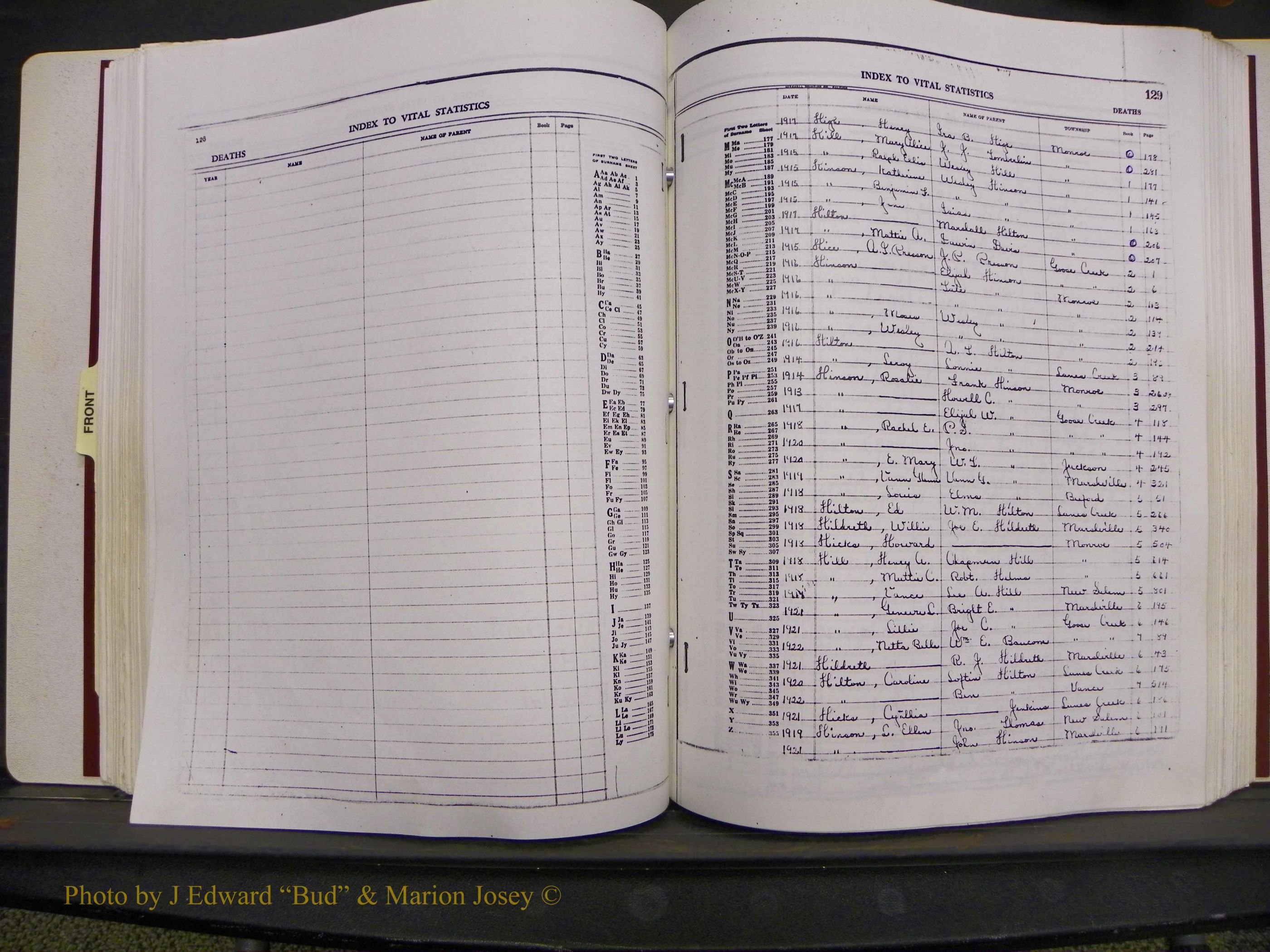 Union Co, NC Deaths, A-Z, 1914-1959 (131).JPG