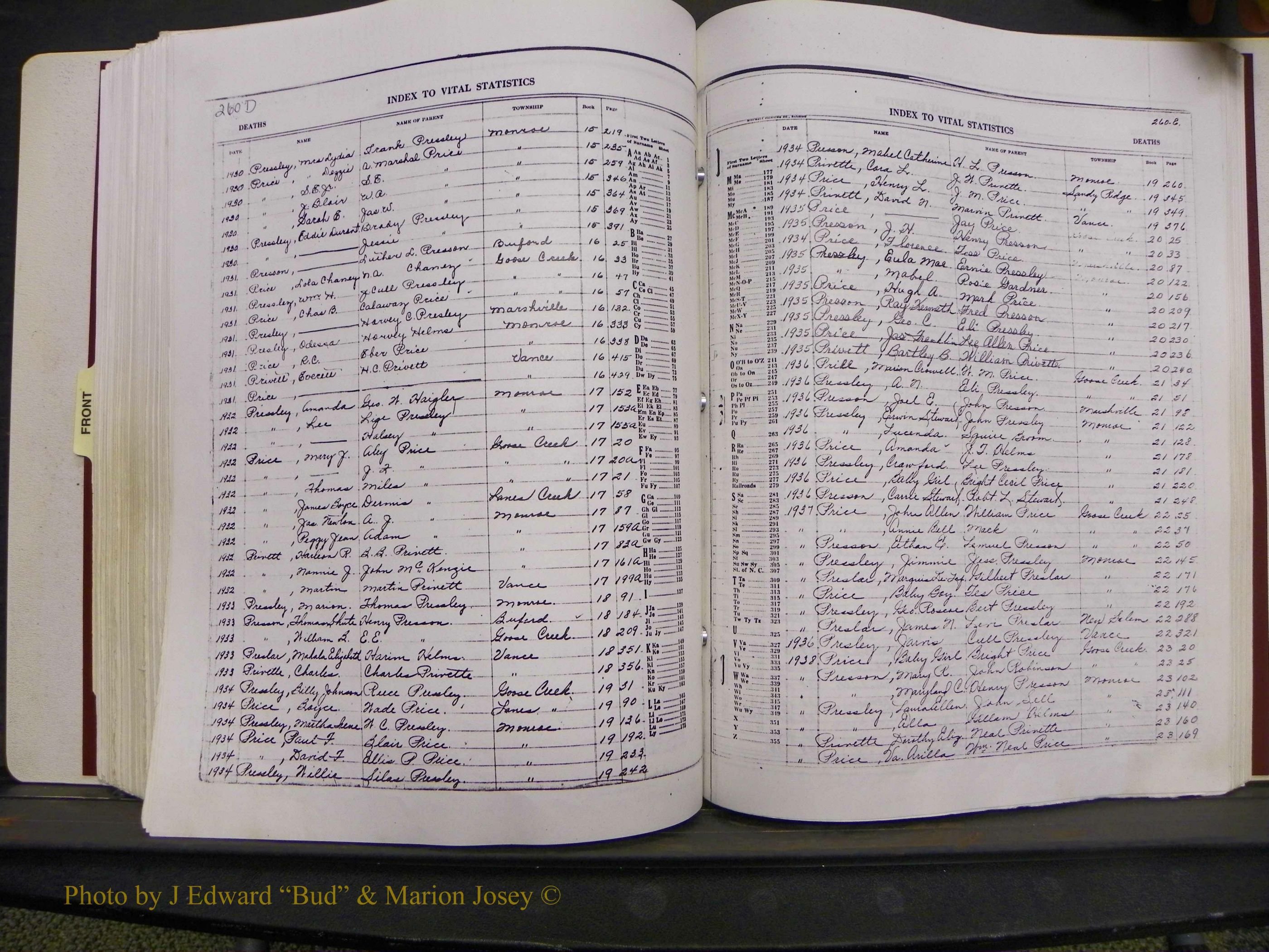 Union Co, NC Deaths, A-Z, 1914-1959 (237).JPG