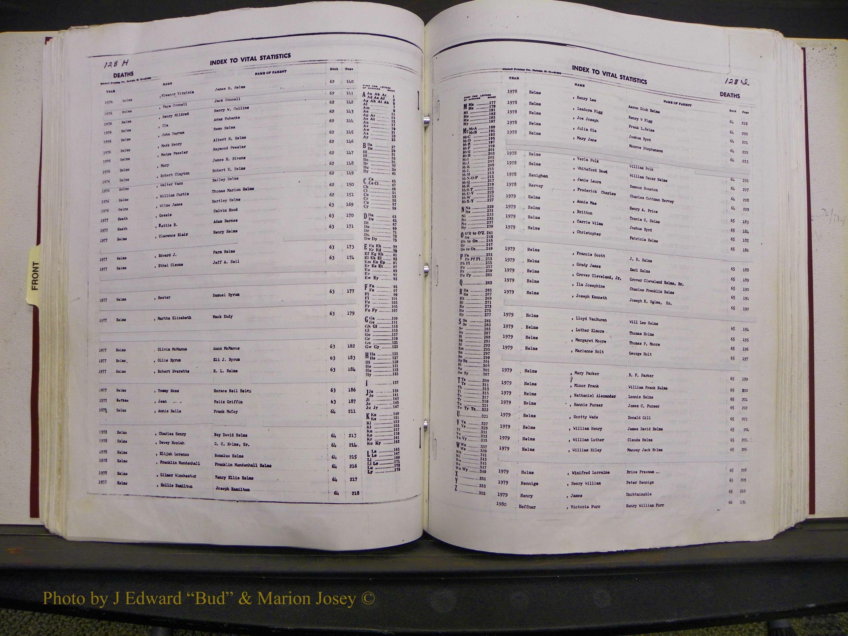 Union Co, NC Deaths, A-Z, 1960-1992 (124).JPG