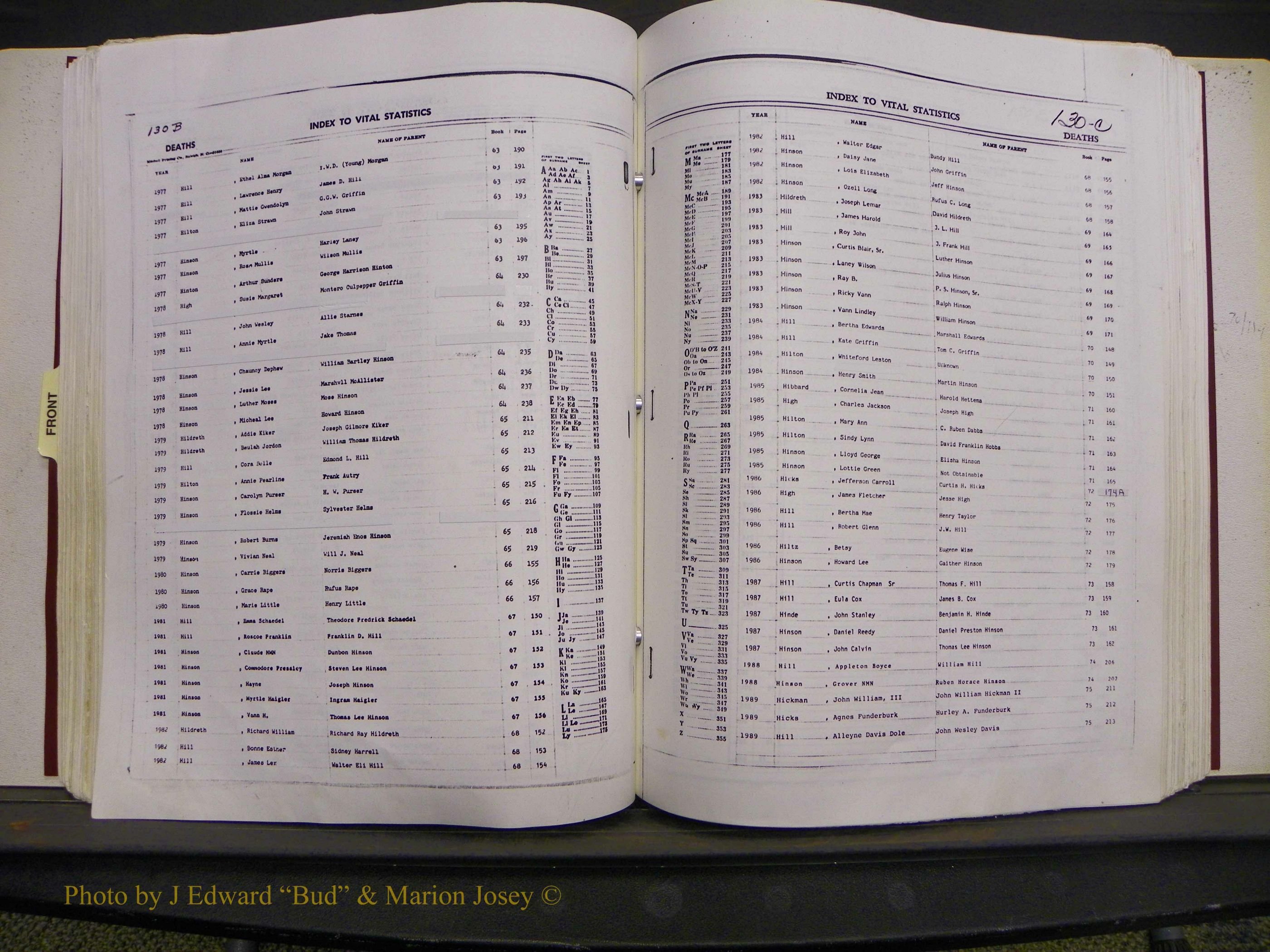 Union Co, NC Deaths, A-Z, 1960-1992 (130).JPG