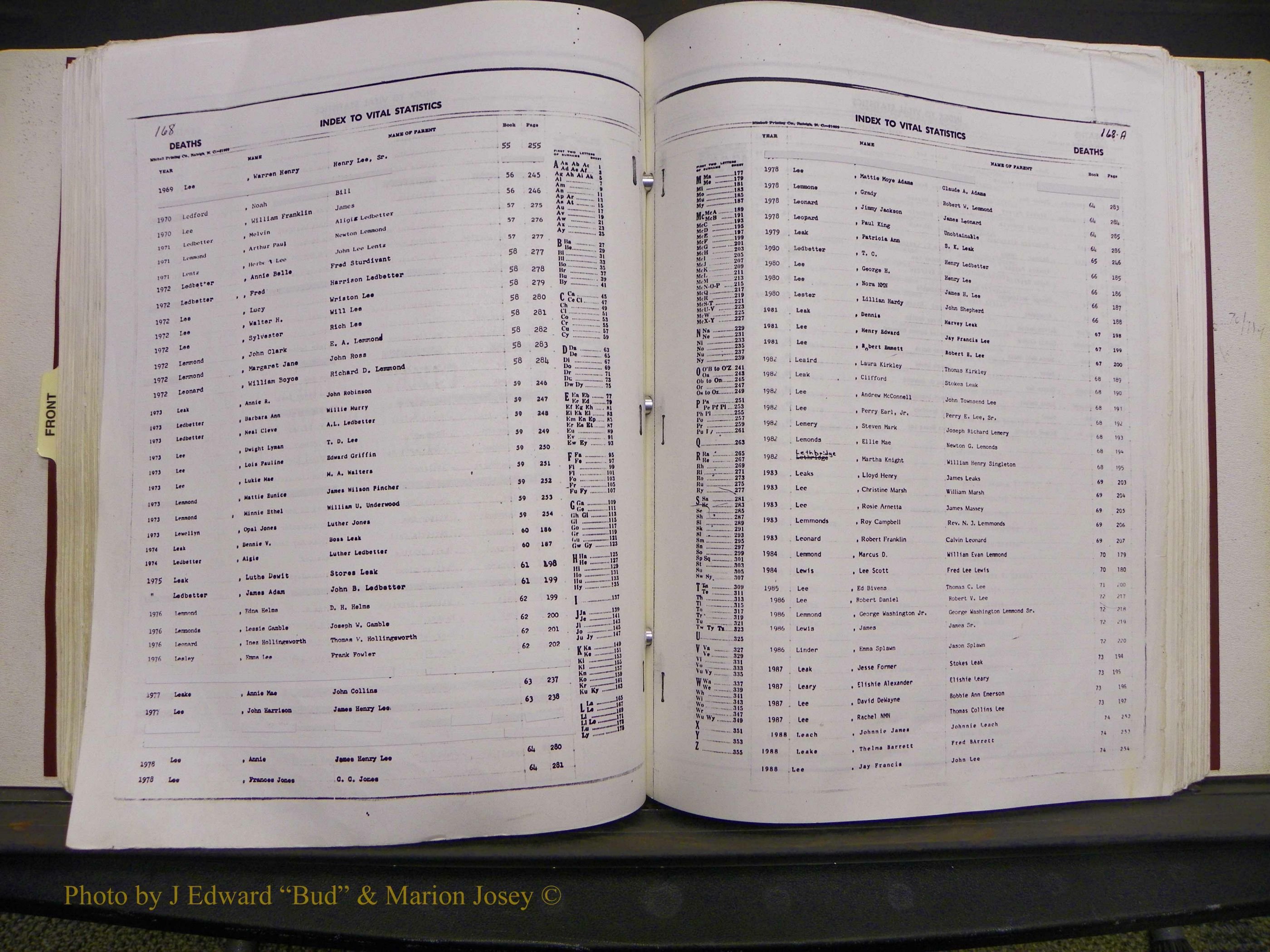 Union Co, NC Deaths, A-Z, 1960-1992 (159).JPG